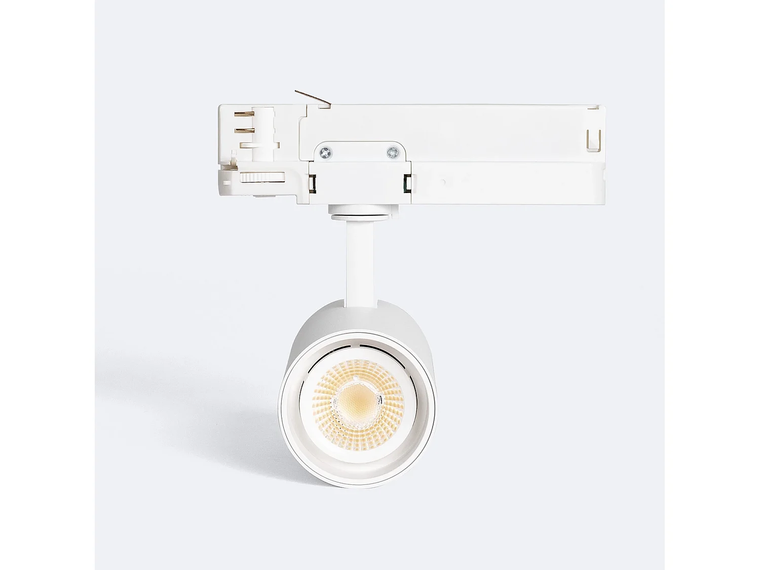 Spot LED sur Rail Triphasé 20W Fasano Dimmable CCT Blanc 2700K Blanc chaud