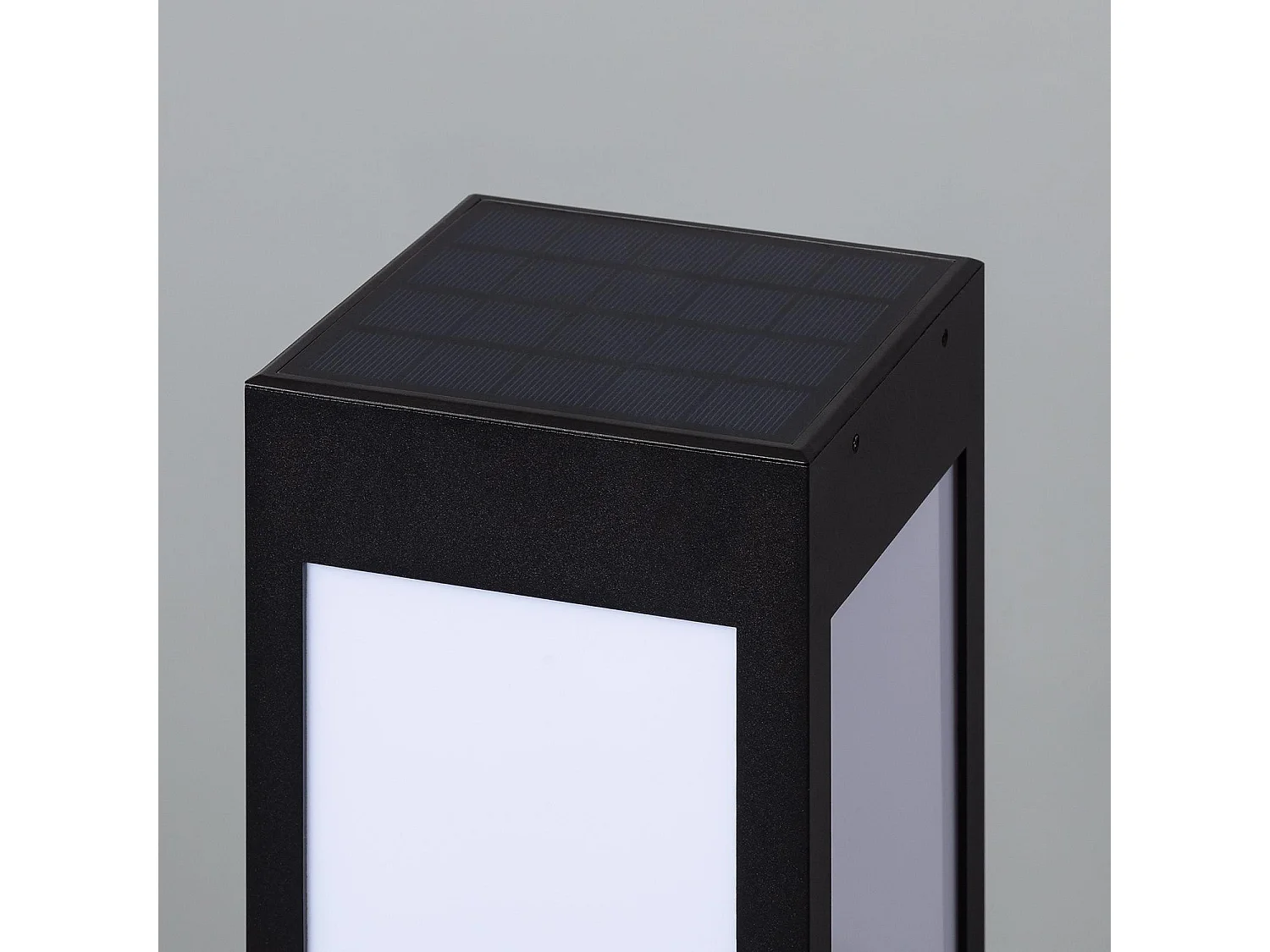 Balise LED Solaire Extérieure en Saillie sur Pied 40cm Kenya avec Détecteur de Mouvement Radar  3000K Blanc chaud