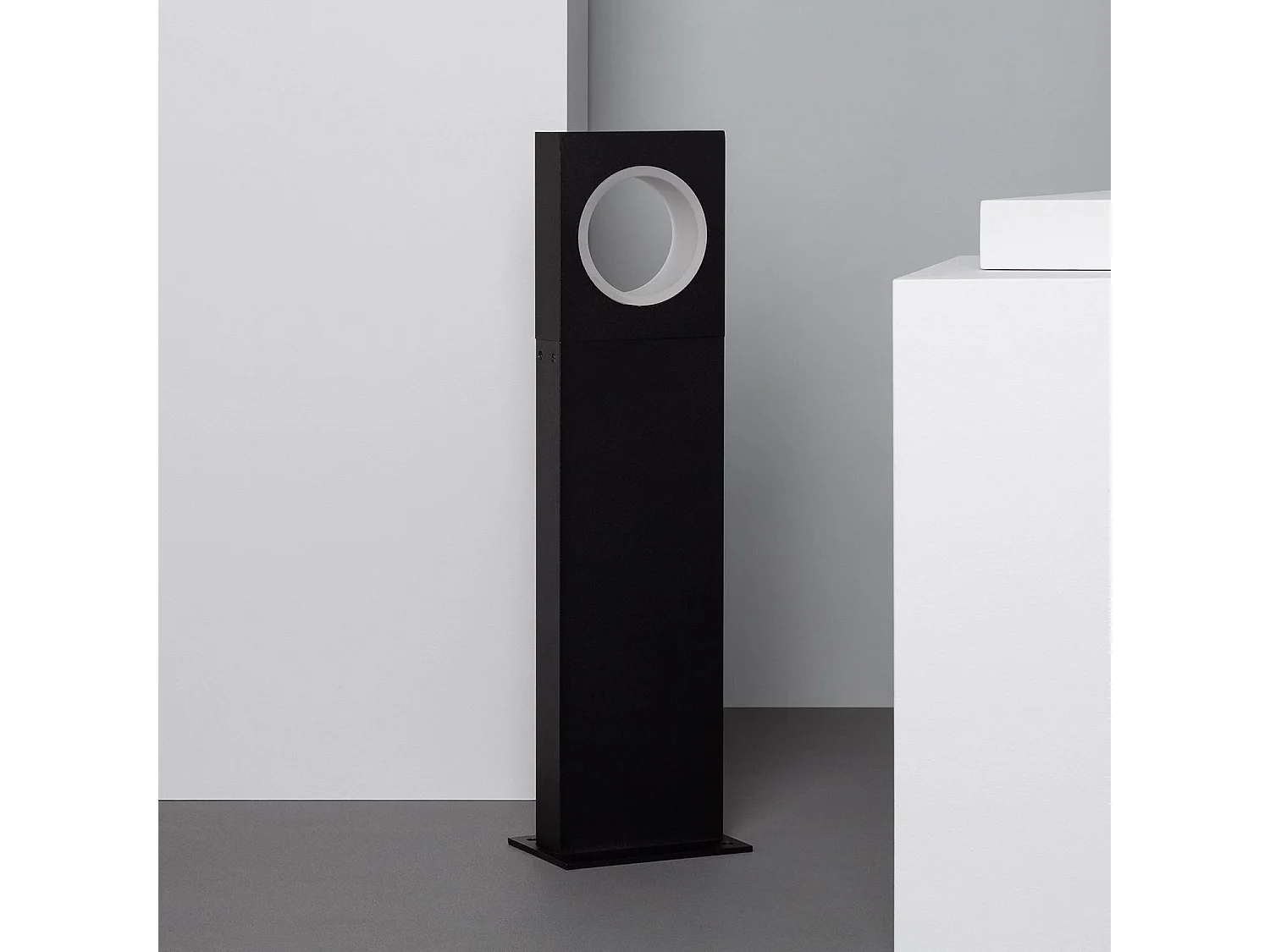 Balise LED Extérieure 12W en Saillie sur Pied 60cm Arada 3000K Blanc chaud