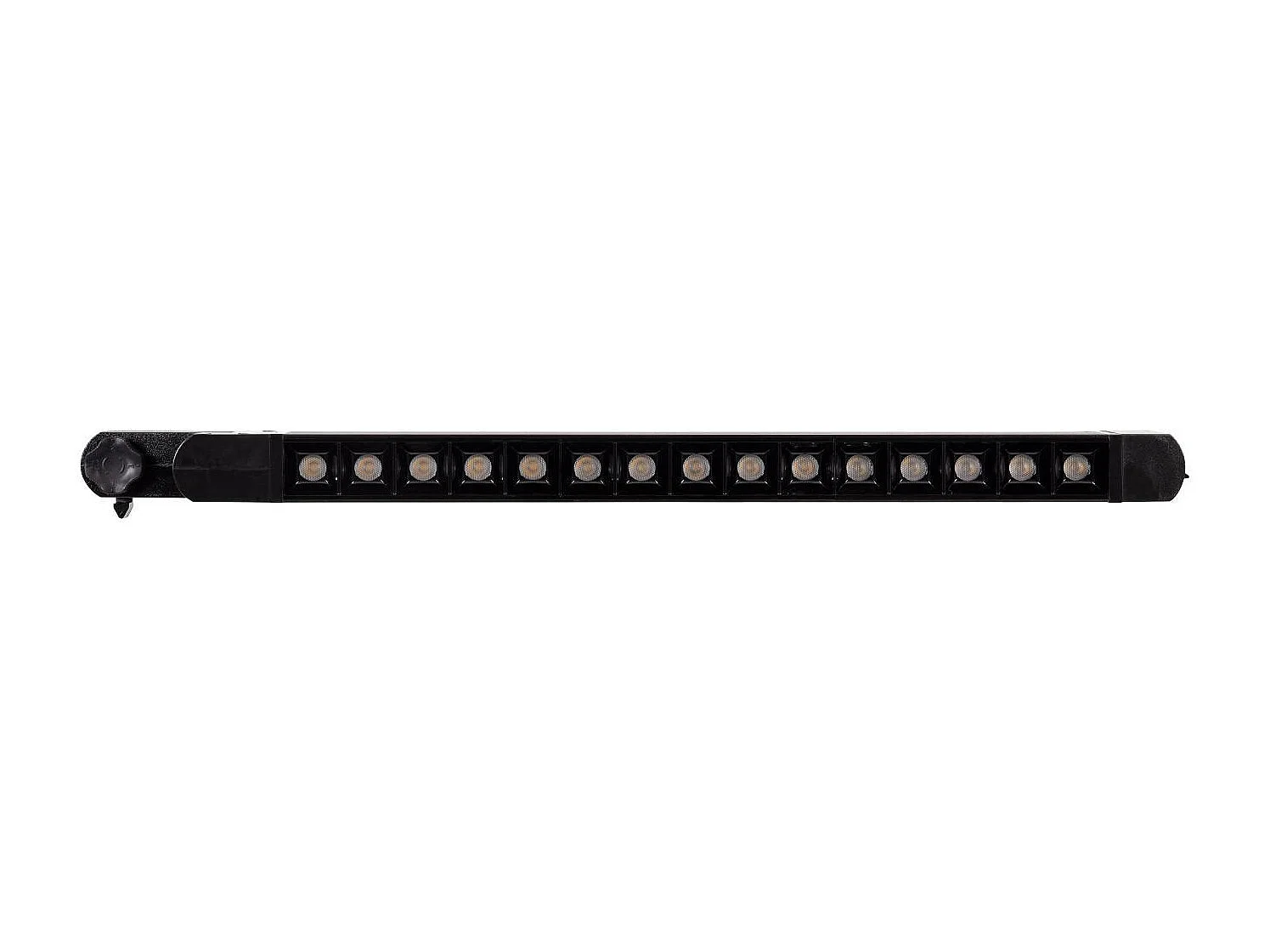 Spot Linéaire LED sur Rail Triphasé 15W UGR13  4000K Noir