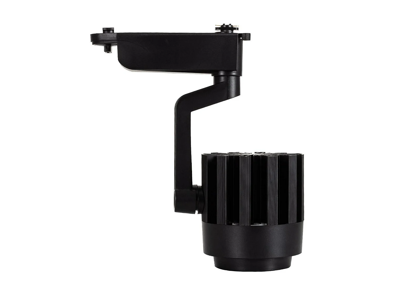 Spot LED sur Rail Monophasé 30W Dora Noir 4000K Blanc neutre