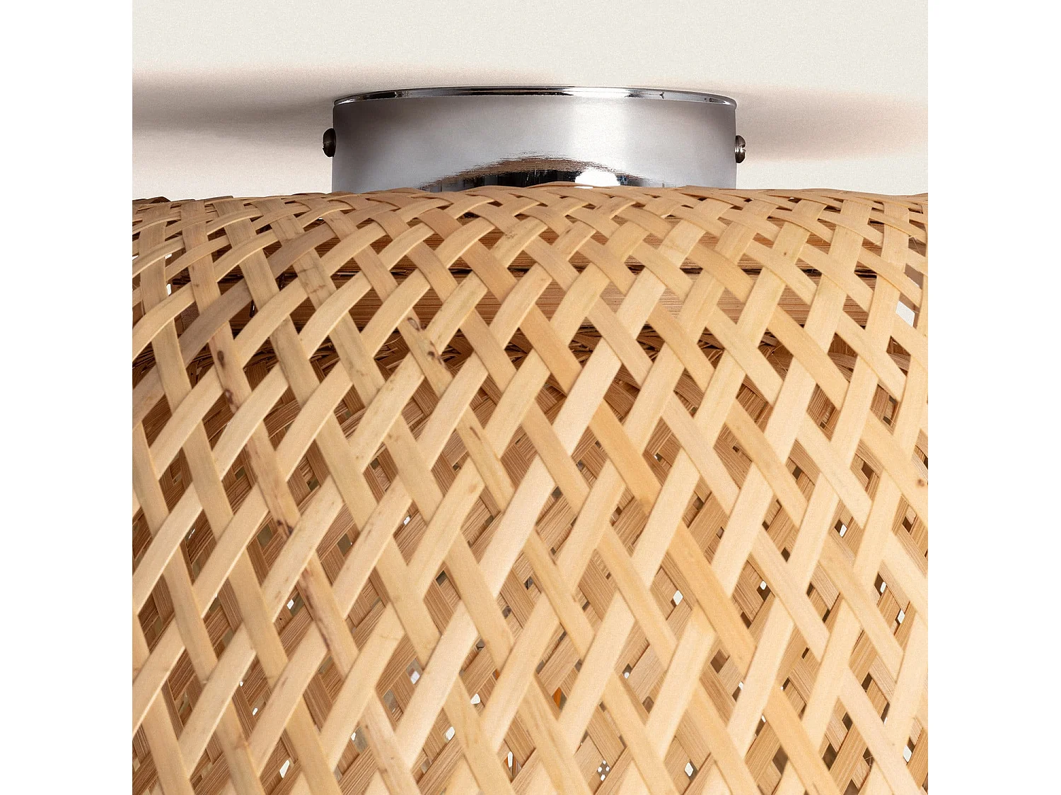 Lampada da Soffitto Bambú Kea Big Naturale
