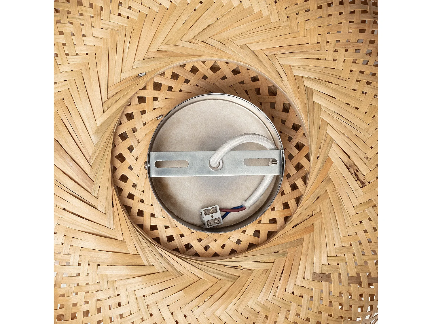 Lampada da Soffitto Bambú Kea Big Naturale