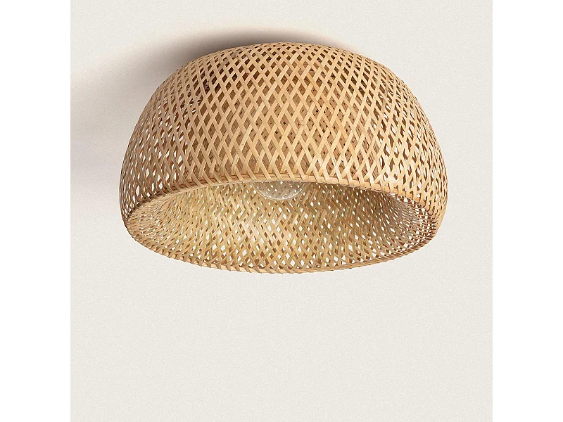 Plafonnier Bambou Kea Big Naturel