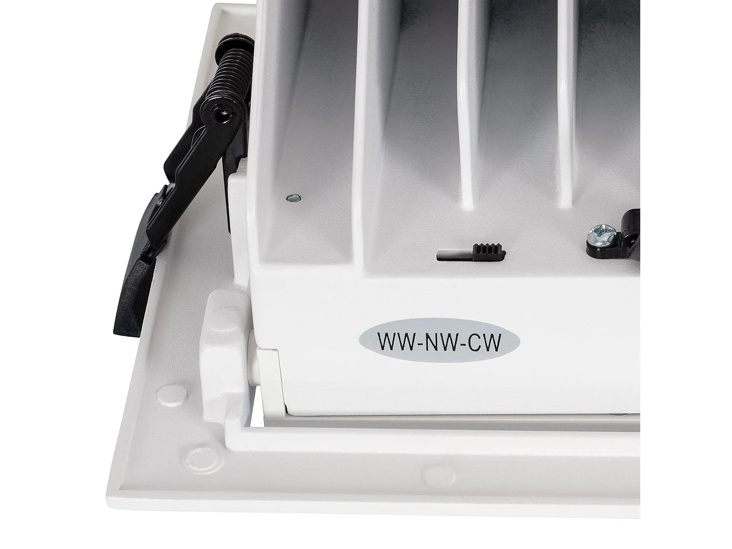 Downlight LED 24W Rectangulaire Orientable  120 lm/W LIFUD Coupe 210x125 mm Blanc Froid No Flicker 6000K