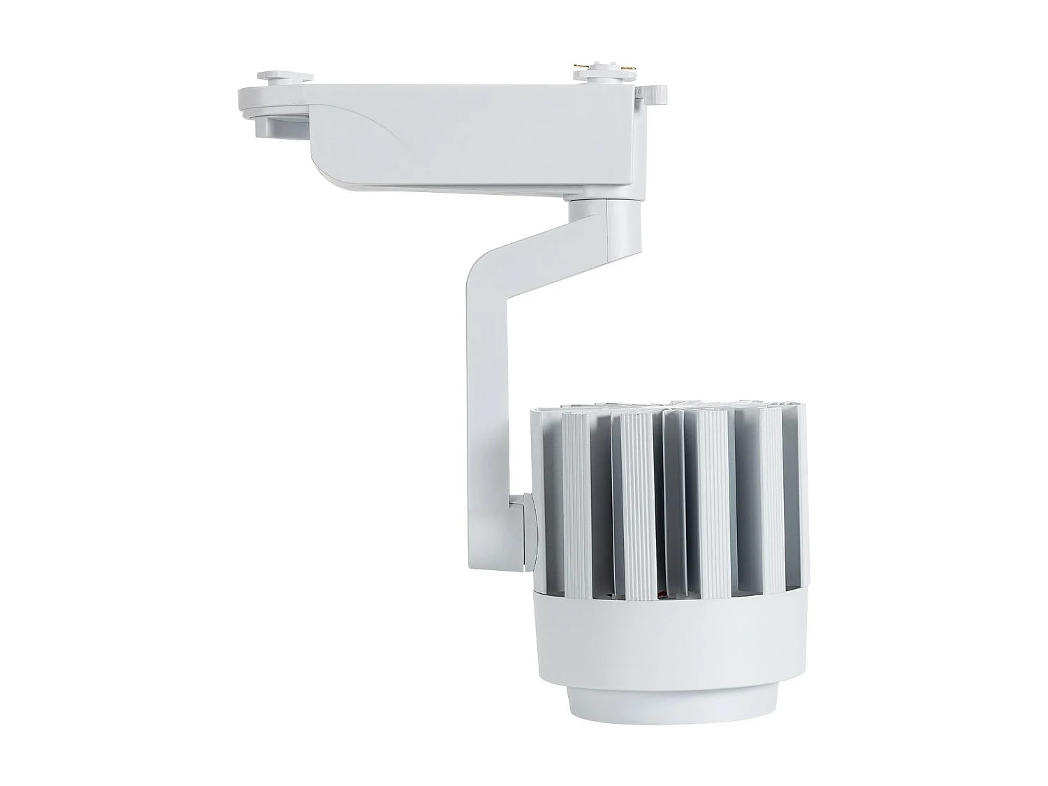 Spot LED sur Rail Monophasé 30W Dora Blanc 5000K Blanc froid