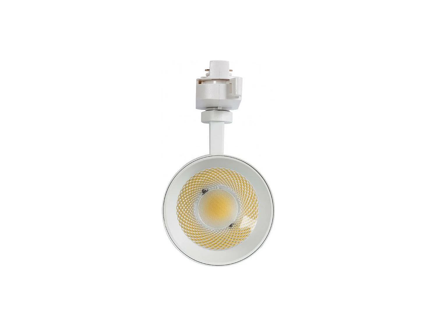 Spot LED sur Rail Monophasé 30W Mallet Dimmable Blanc 3000K Blanc chaud