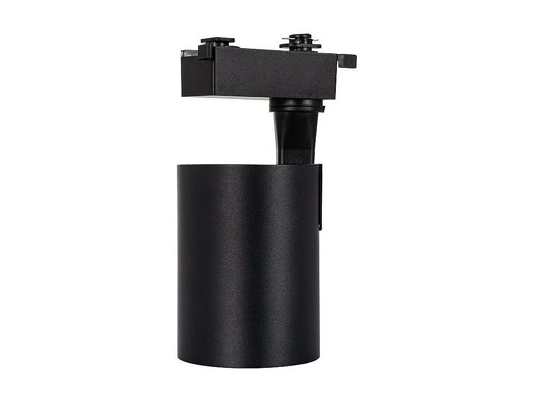 Spot LED sur Rail Monophasé 30W Bron Noir 3000K Blanc chaud