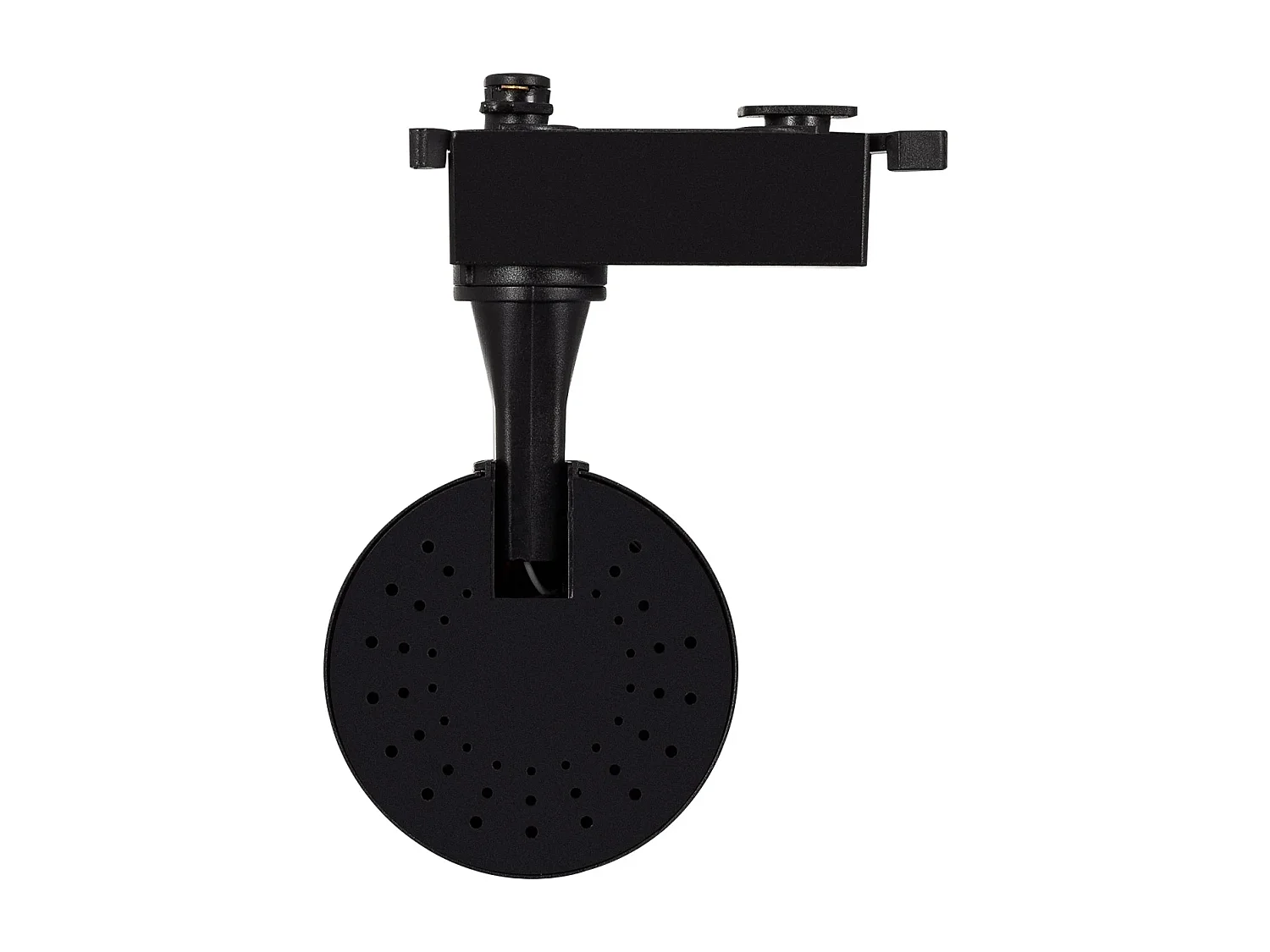 Spot LED sur Rail Monophasé 30W Bron Noir 3000K Blanc chaud