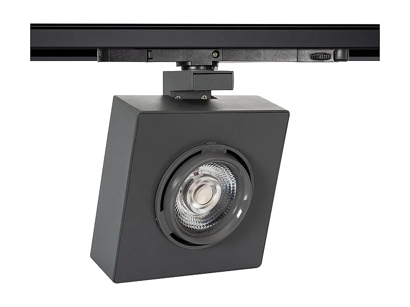 Spot LED sur Rail Triphasé 40W Pearly 4000K Blanc neutre