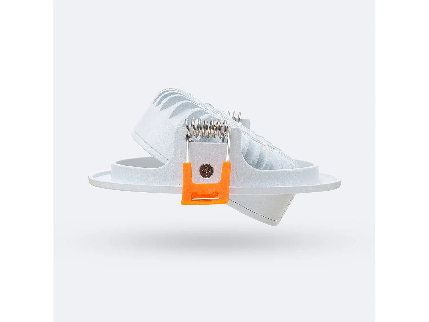 Downlight LED 10W Circolare COB CRI90 Slim Foro Ø 90mm No Flicker 4000K Bianco Naturale