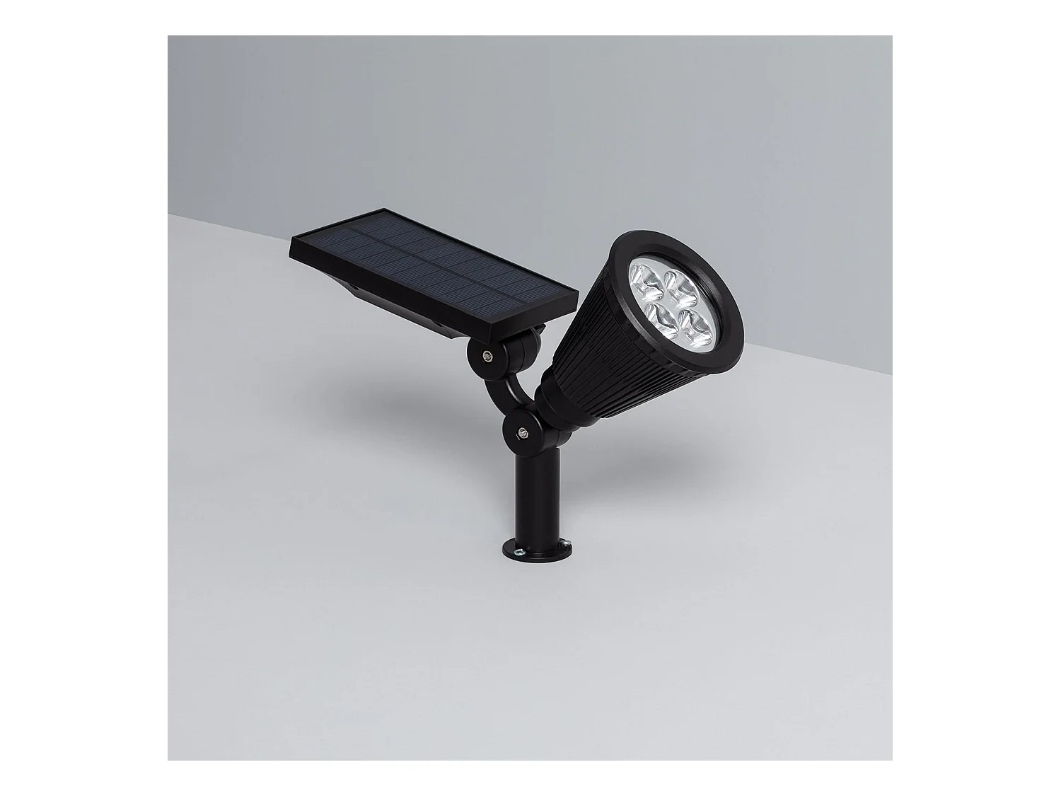 Spot LED Solaire Meillion RGB sur Piquet IP65 RGB