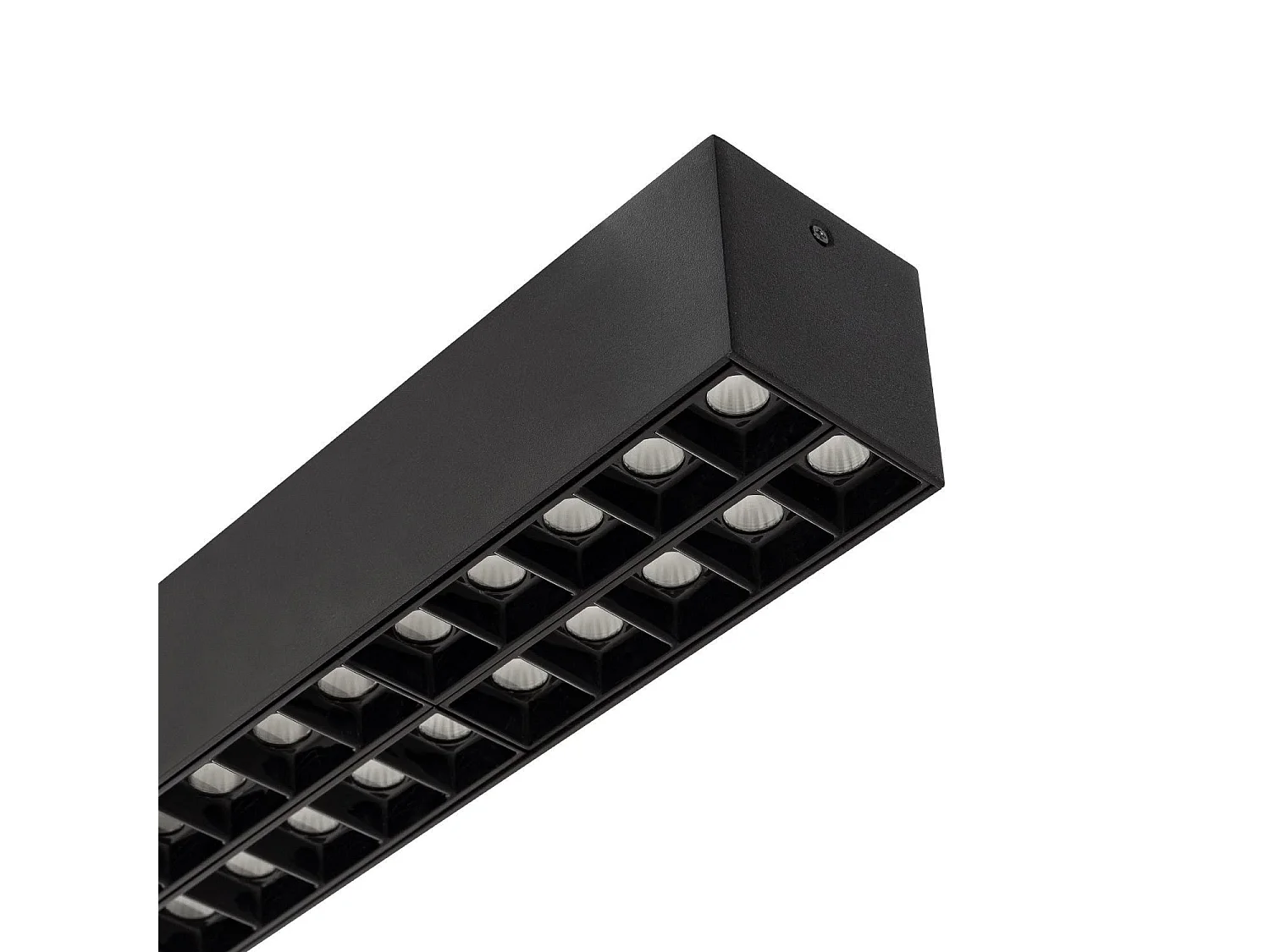 Spot Linéaire Optic LED en Saillie 270mm 32W CRI90 (UGR16) Blanc Chaud  3000K