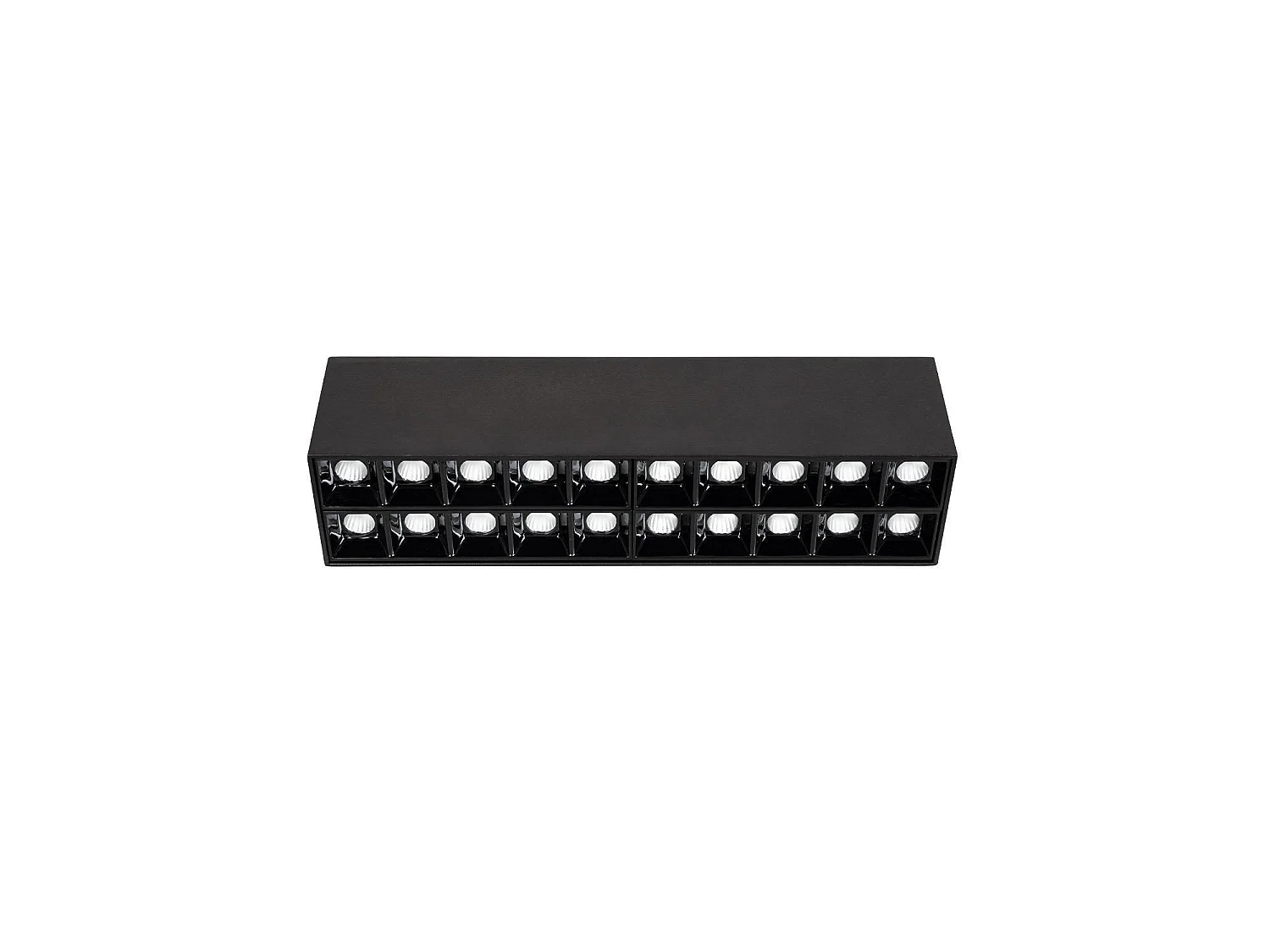 Spot Linéaire Optic LED en Saillie 270mm 32W  3000K Blanc chaud