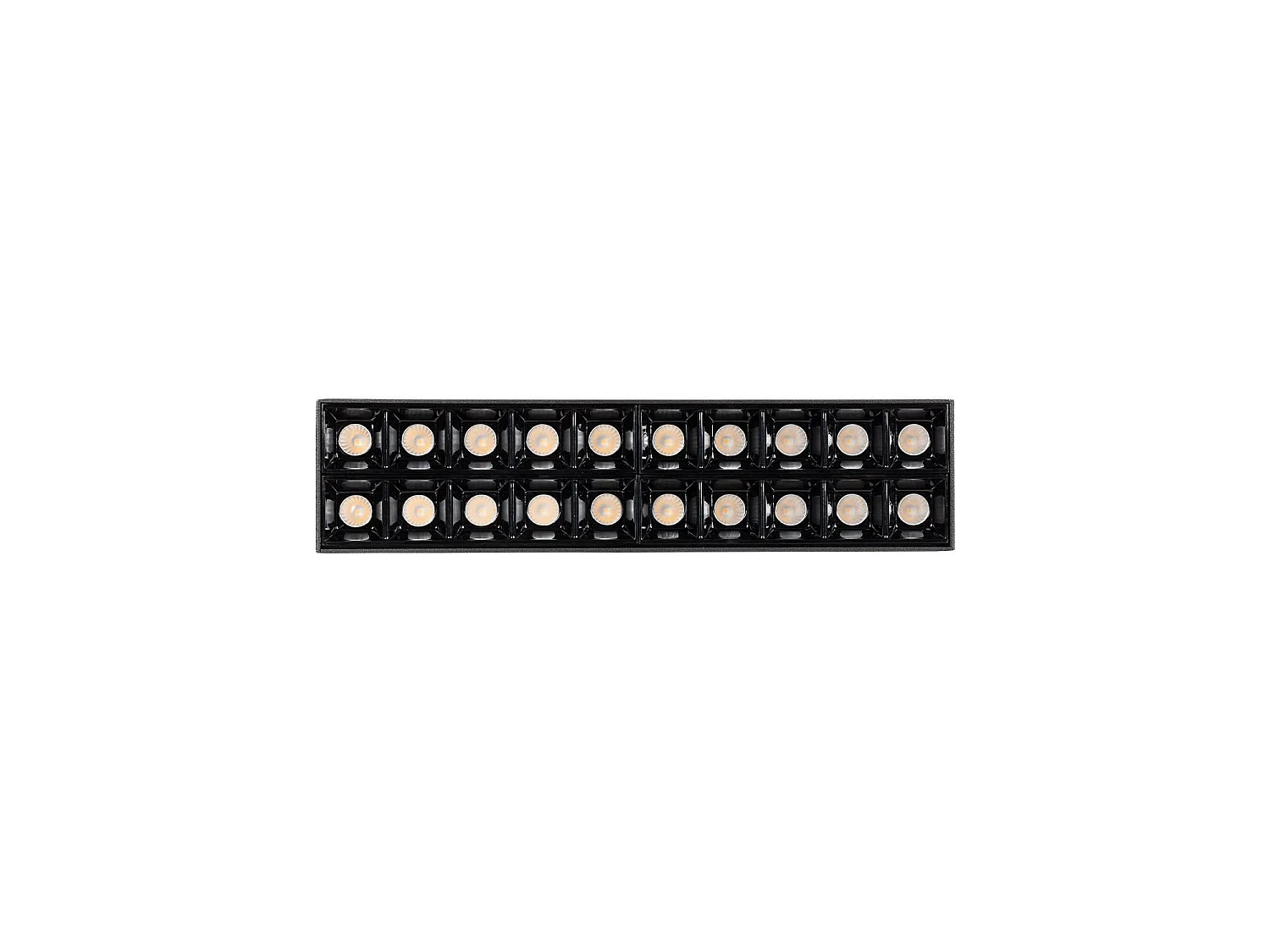 Spot Linéaire Optic LED en Saillie 270mm 32W  3000K Blanc chaud