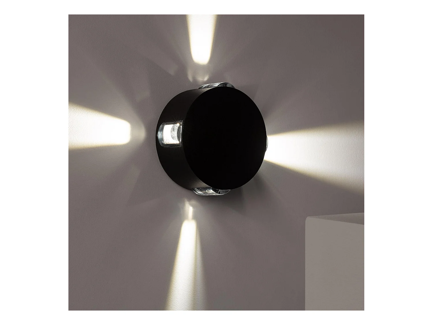 Balise LED Extérieure 4W en Saillie au Mur Forum  3000K Blanc chaud