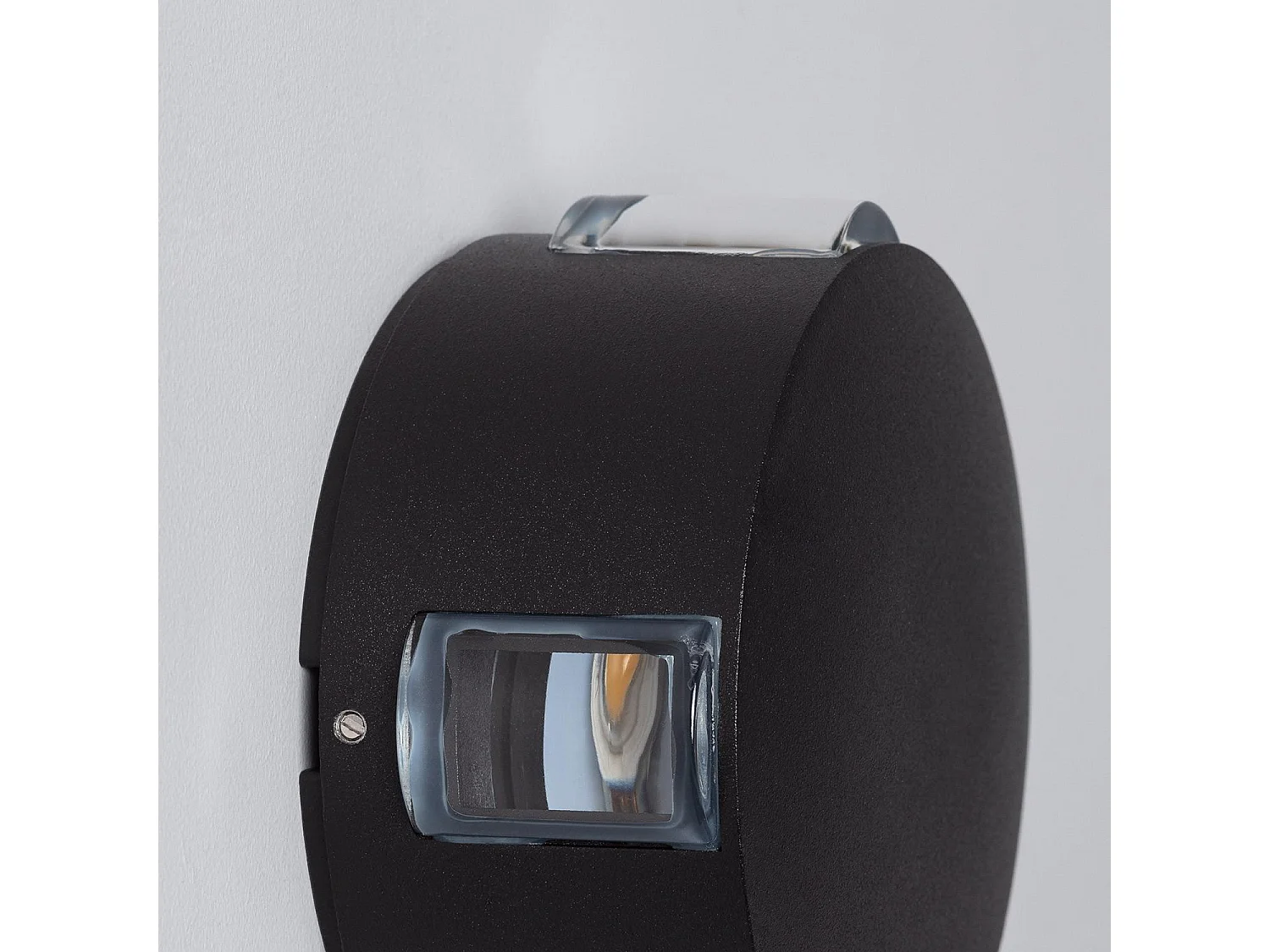 Balise Murale Extérieure LED 4W Saillie Aluminium Forum 3000K Blanc chaud