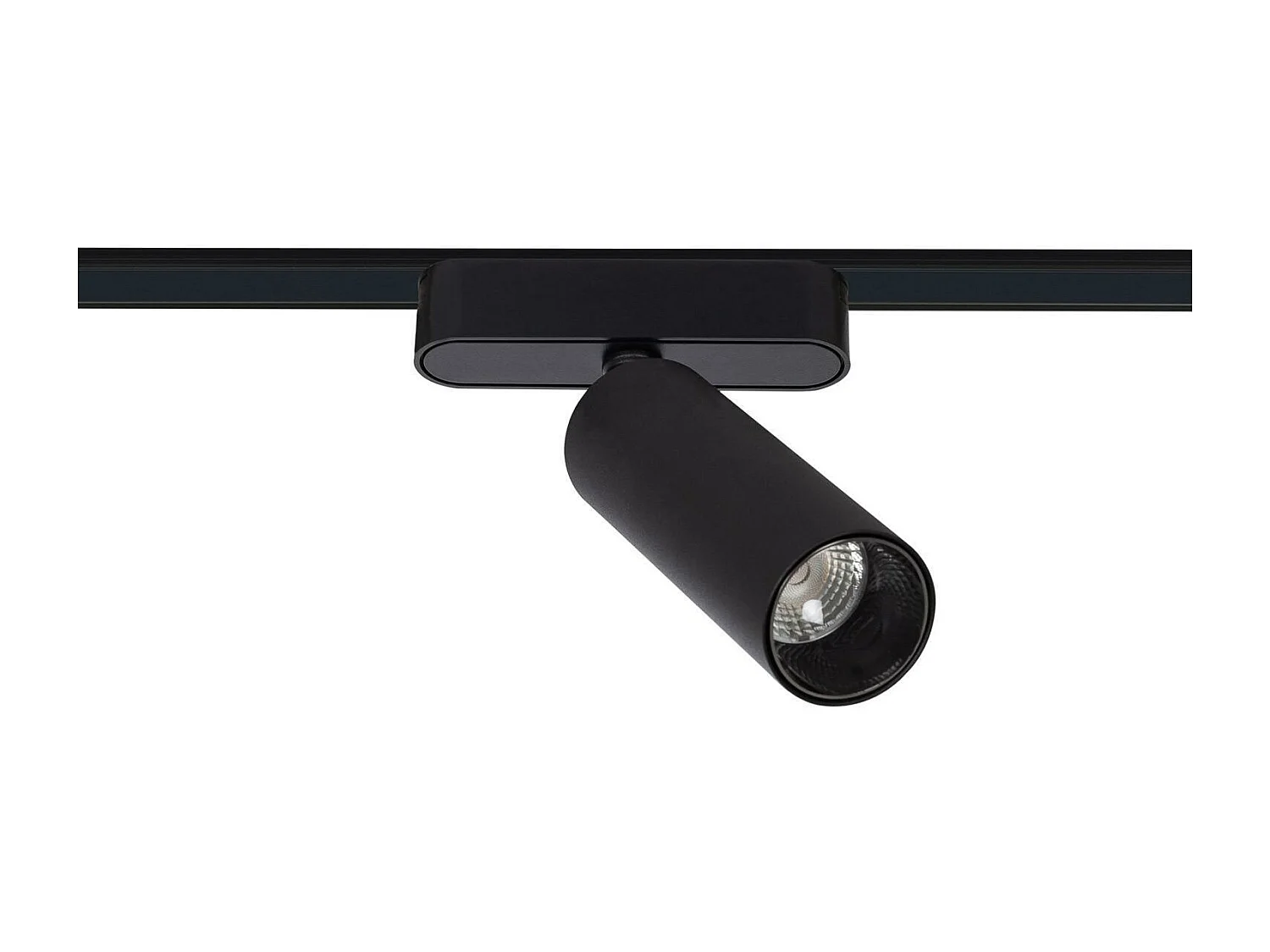 Spot LED sur Rail Magnétique 25mm Extra-Plat 15W 48V Noir 2700K Blanc chaud