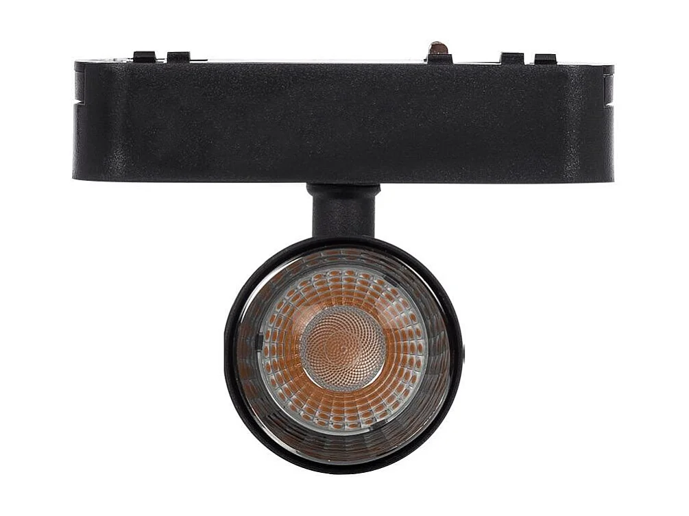 Spot LED sur Rail Magnétique 25mm Extra-Plat 15W 48V Noir 2700K Blanc chaud
