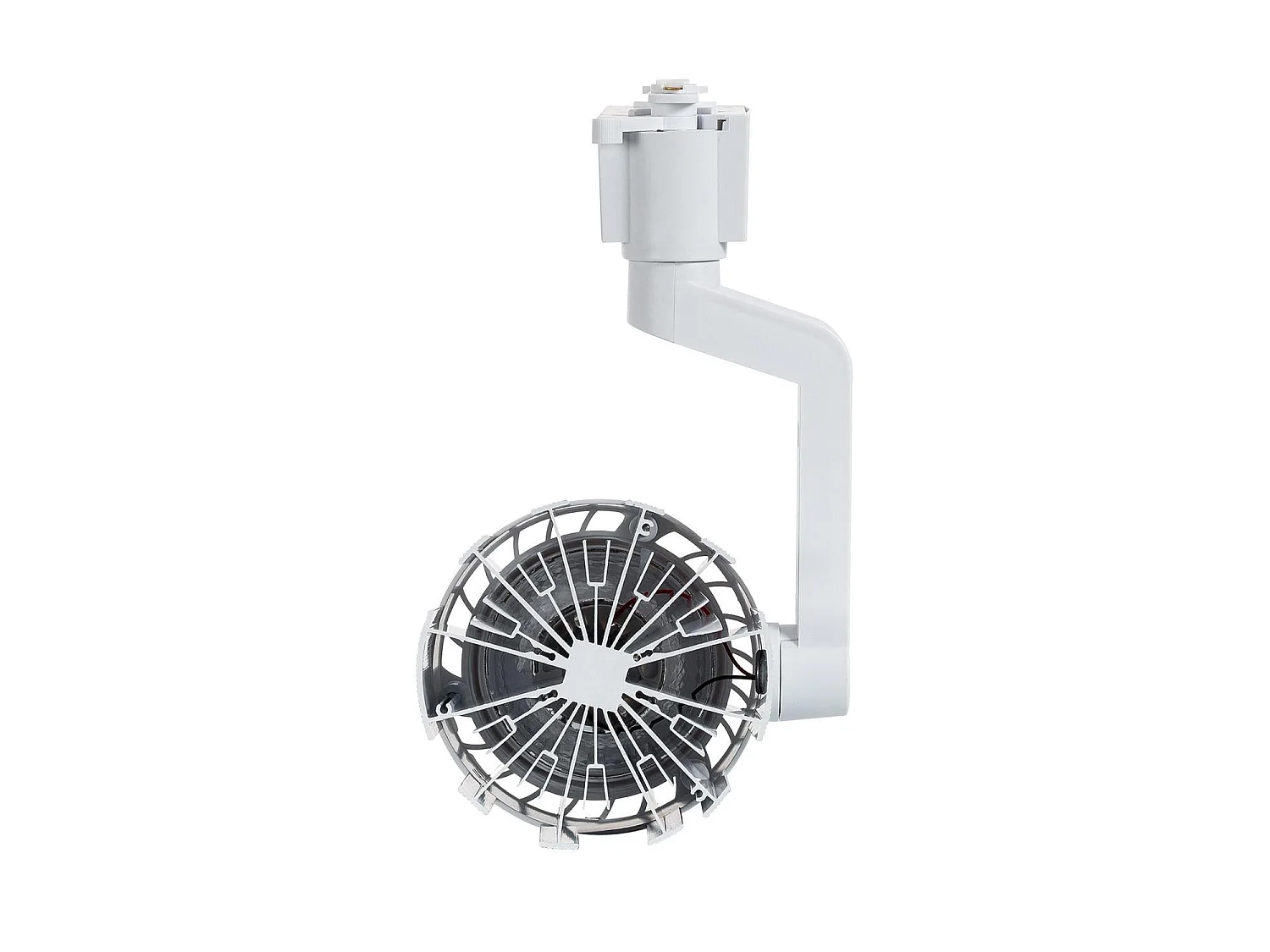Spot LED sur Rail Monophasé 30W Dora Blanc 3000K Blanc chaud