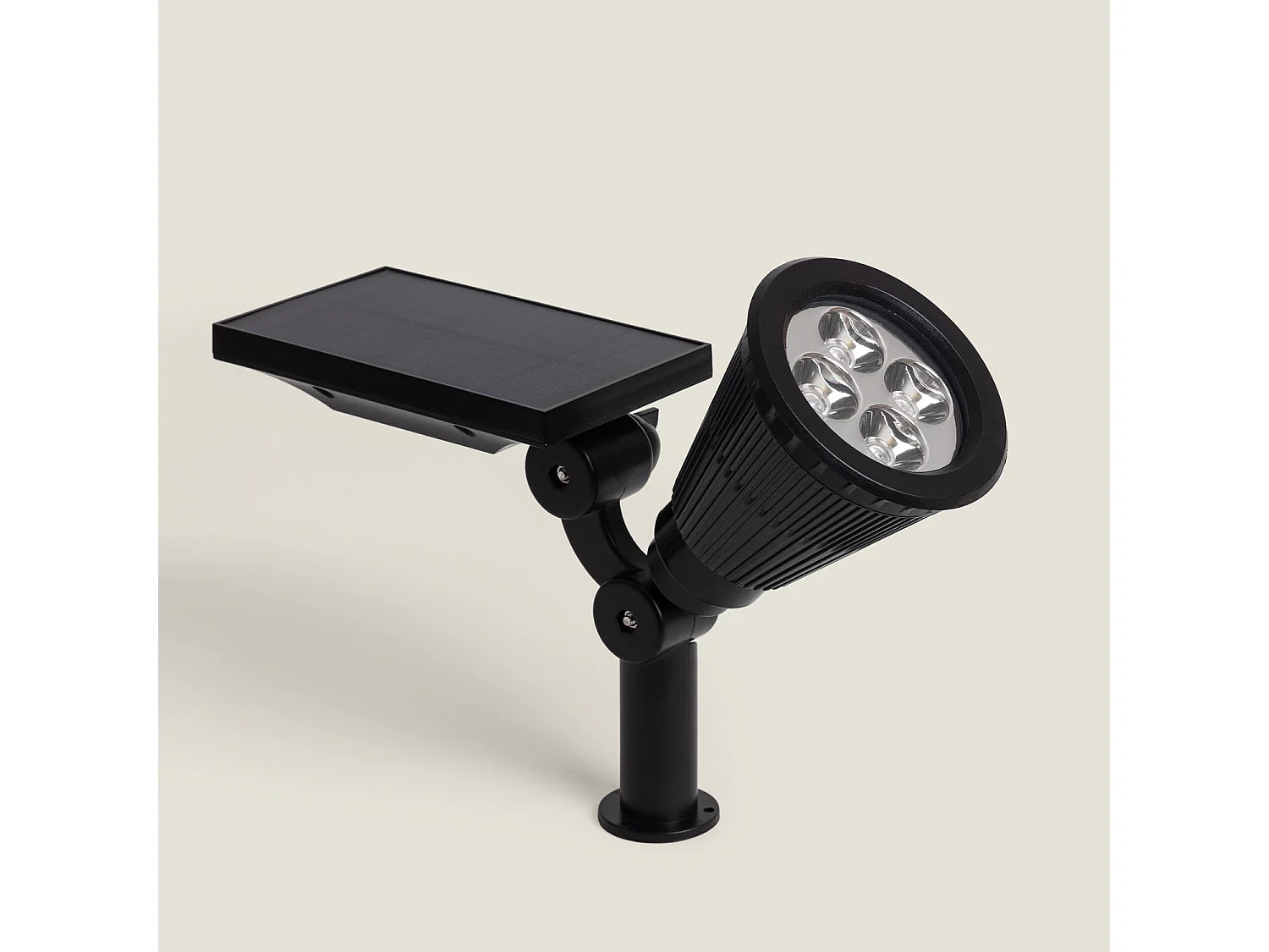 Spot LED Solaire Meillion sur Piquet IP65 4000K Blanc neutre