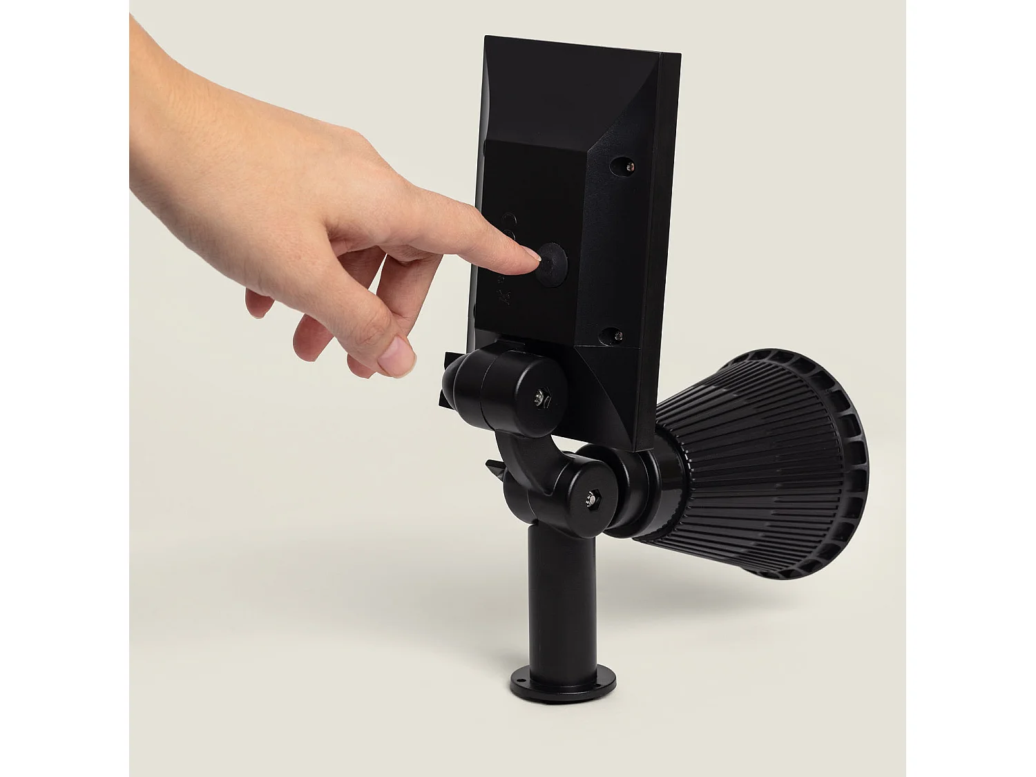 Faretto LED Solare Esterno Meillion con Picchetto 4000K Bianco Naturale