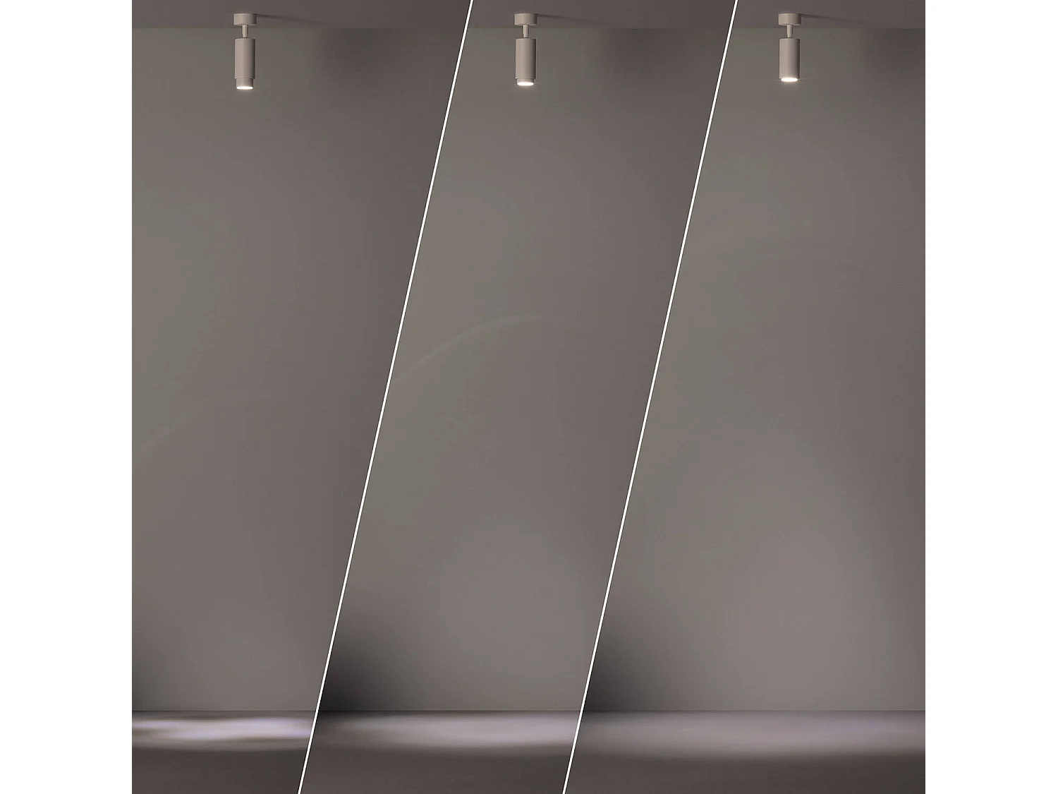 Spot à Douille en Saillie Ágata Multiangle 10-50º pour Ampoule GU10 Blanc