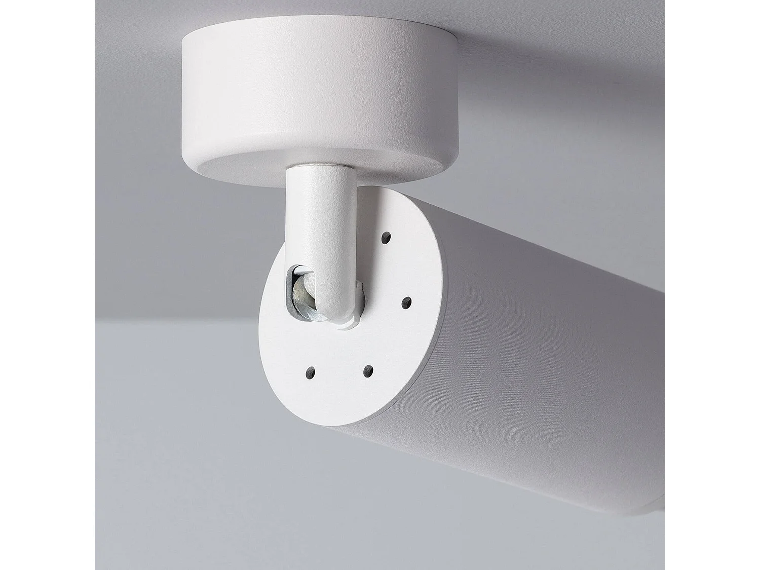 Spot à Douille en Saillie Ágata Multiangle 10-50º pour Ampoule GU10 Blanc