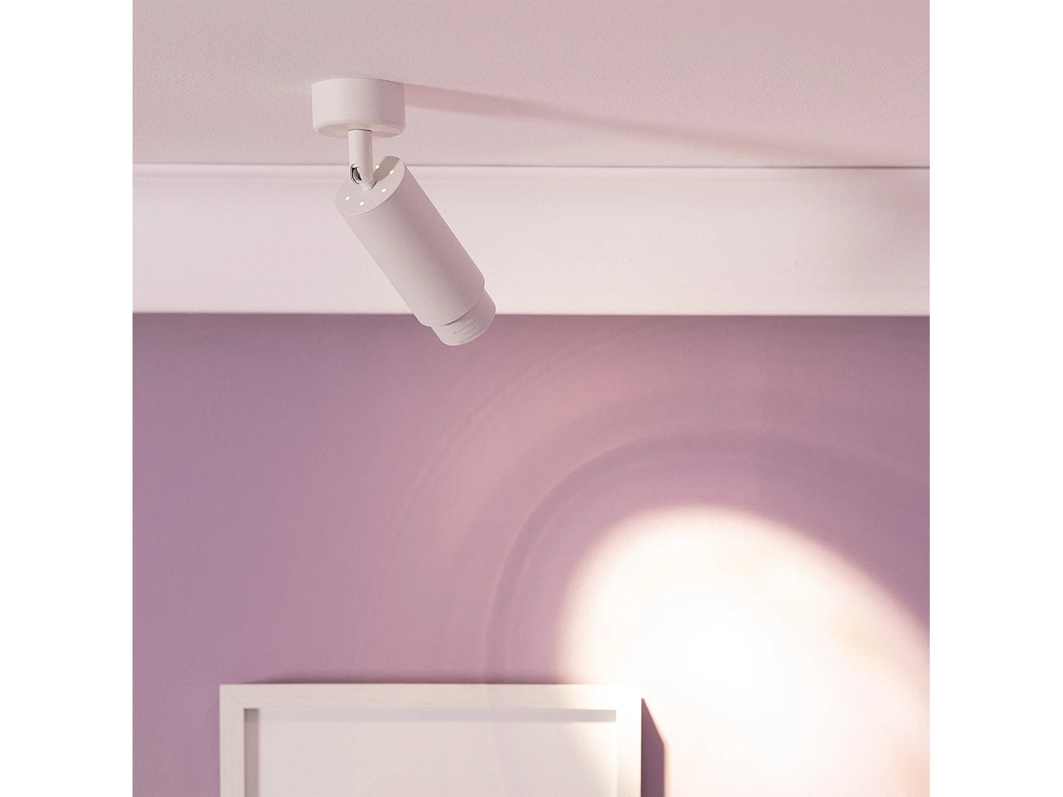 Spot à Douille en Saillie Ágata Multiangle 10-50º Aluminium pour Ampoule GU10  Blanc