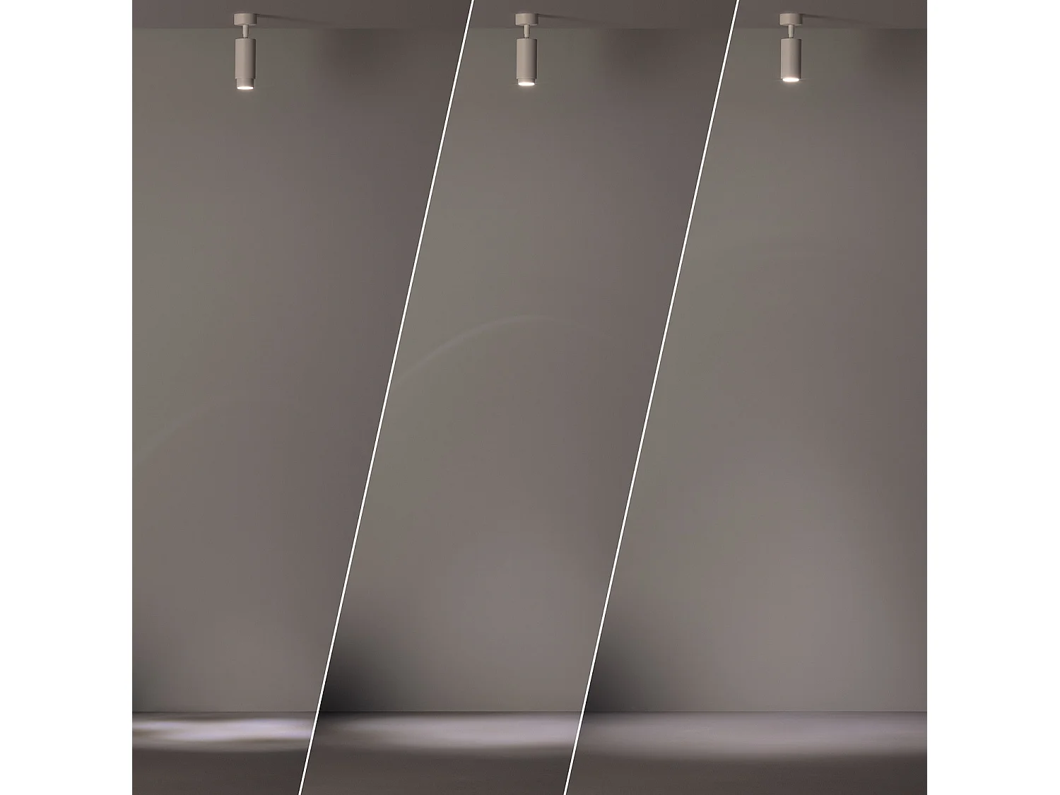 Spot à Douille en Saillie Ágata Multiangle 10-50º Aluminium pour Ampoule GU10  Blanc