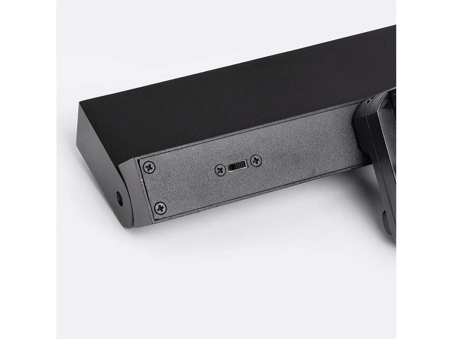 Spot Linéaire LED sur Rail Triphasé 24W CCT Sélectionnable Dimmable Elegant Noir 3000K - 4000K - 5000K Sélectionnable