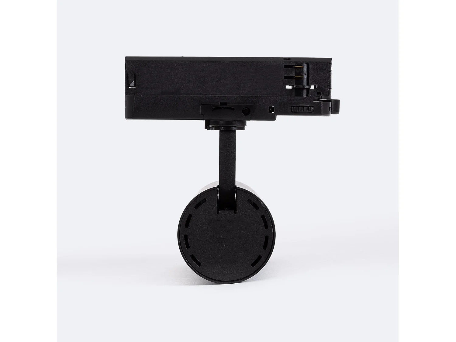 Spot LED sur Rail Triphasé 30W Carlo Noir 5000K Blanc froid