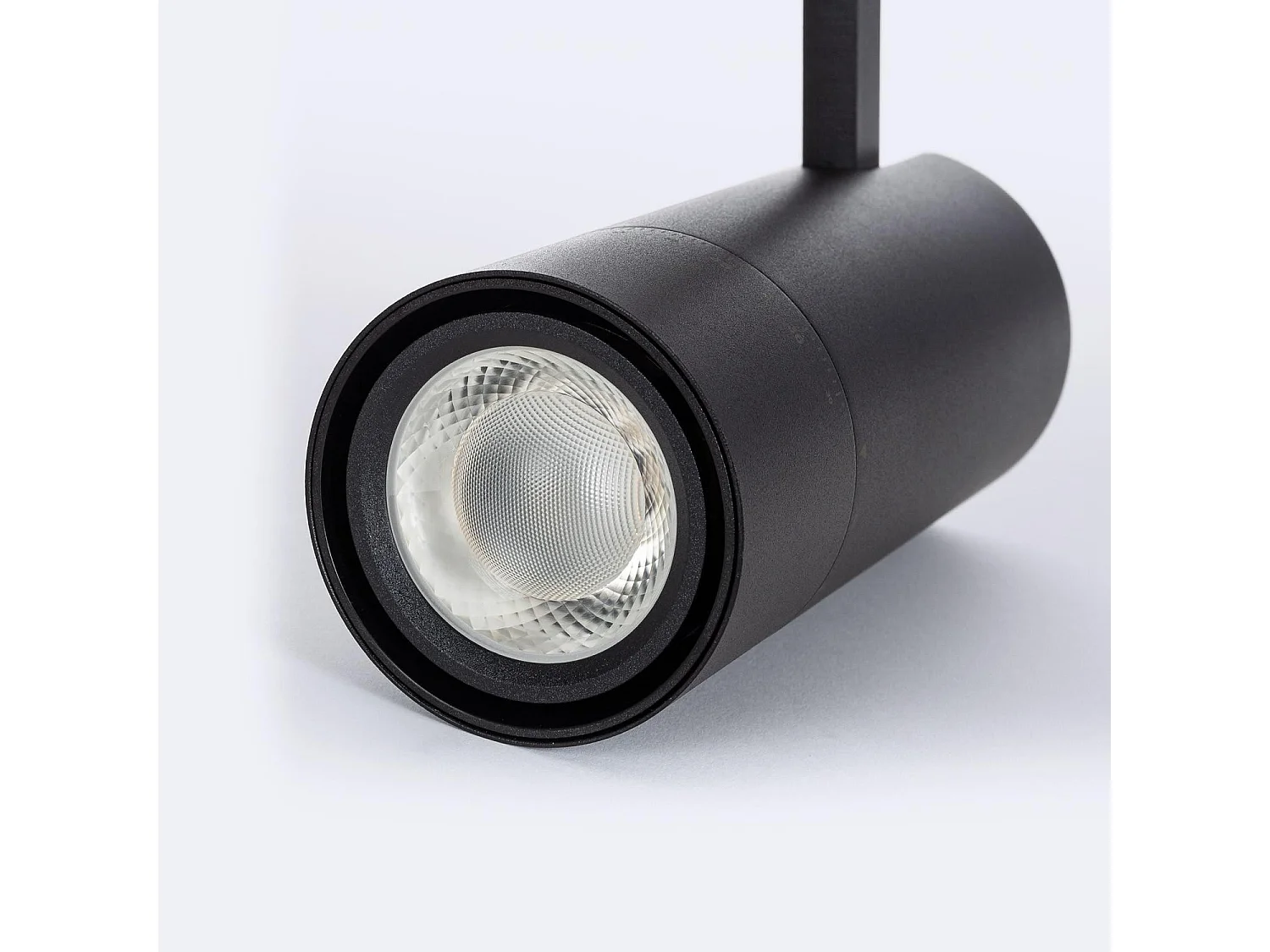 Spot LED sur Rail Triphasé 30W Wild CCT Sélectionnable Dimmable Multiangle 24-60º Noir