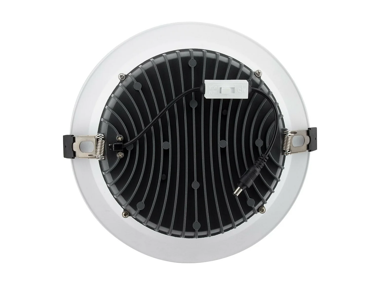 Downlight LED 50W Circular SAMSUNG AERO 130 lm/W Microprismático CCT Seleccionable LIFUD Corte Ø 200 mm Seleccionable (Cálido-Neutro-Frío)