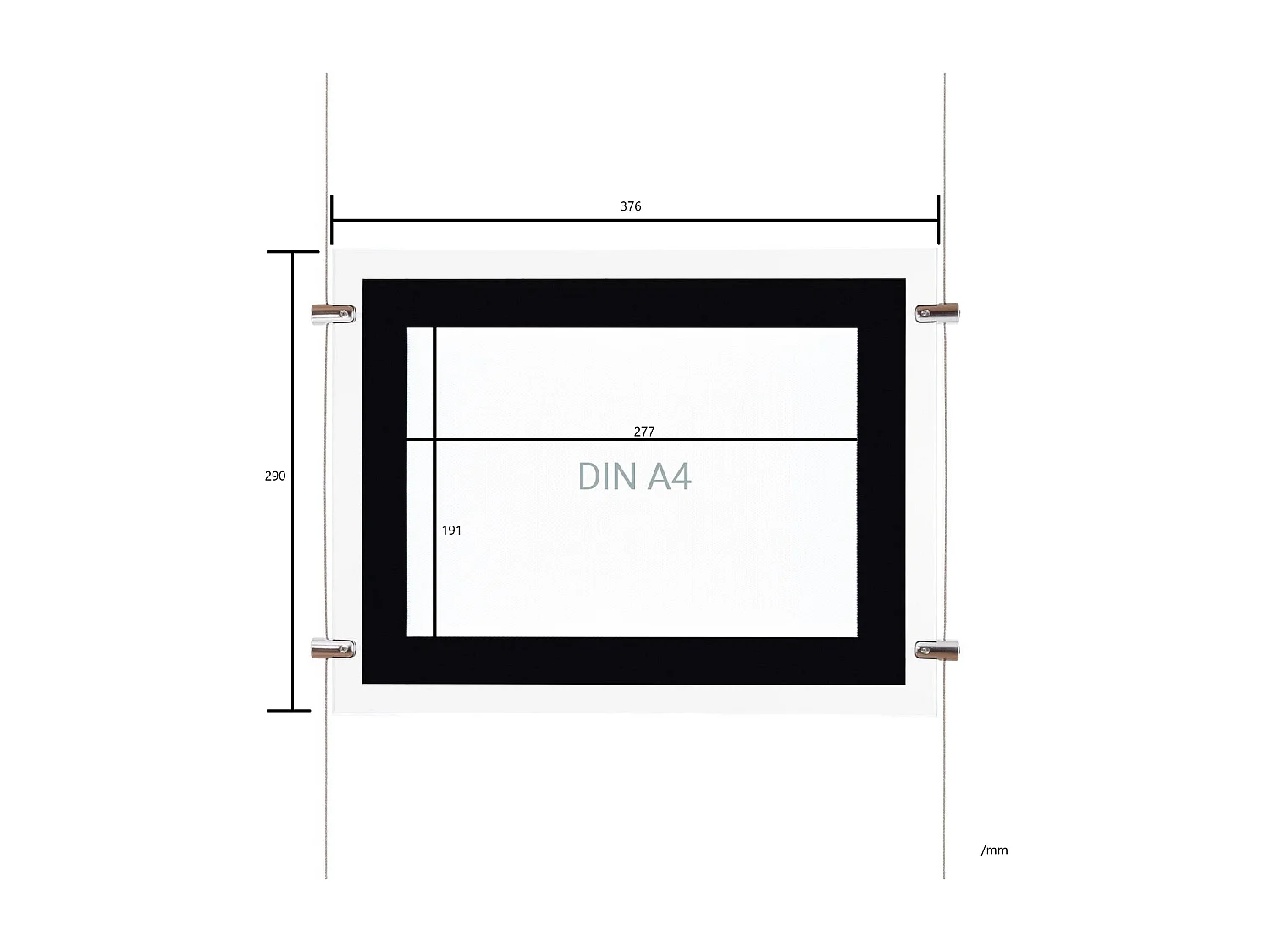Kit Affichage LED DIN A4  1