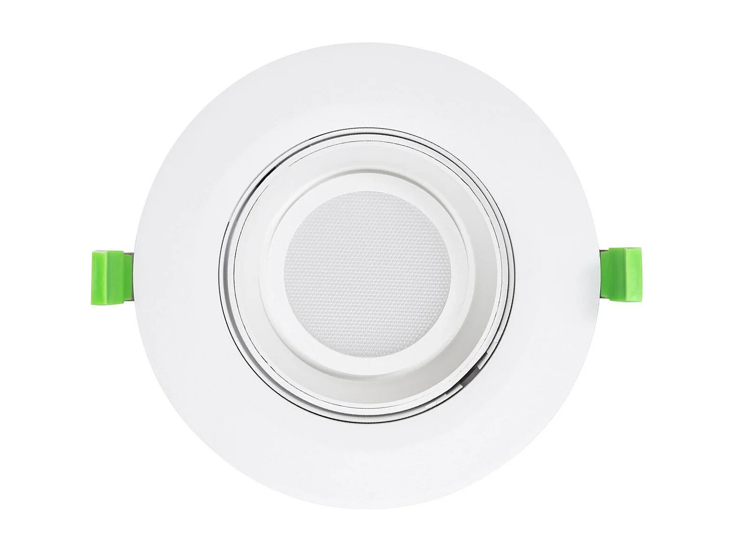 Downlight LED 38W Rond Orientable  CCT 120 lm/W LIFUD Coupe Ø 170 mm Sélectionnable (chaud-neutre) No Flicker