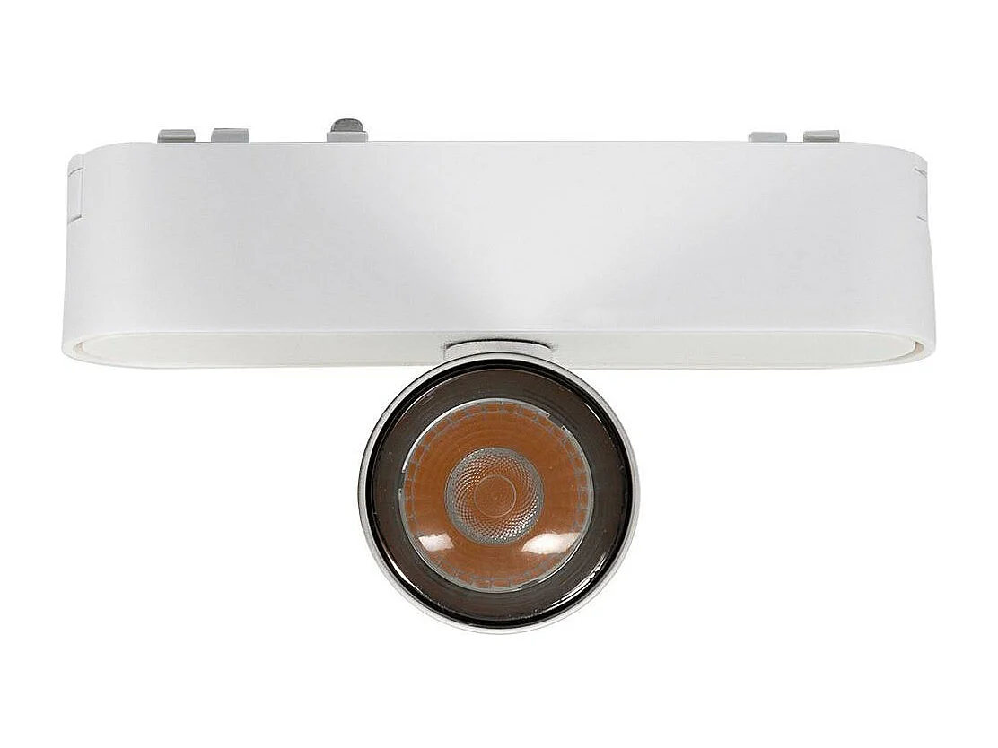 Spot LED sur Rail Magnétique 25mm Extra-Plat 5W 48V Blanc 2700K Blanc chaud