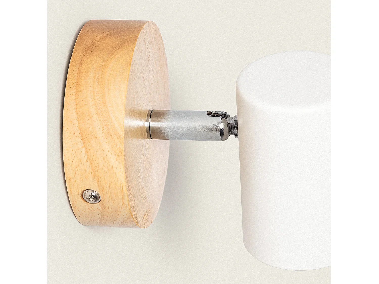 Plafonnier Orientable Bois 1 Spot Albus  Naturel