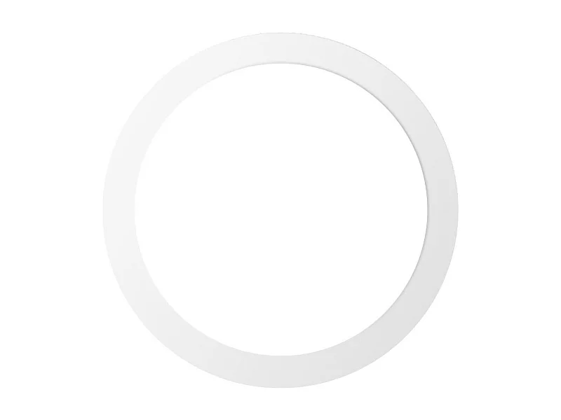 Anneau Recouvrement d'espace pour Downlight Ø206-255mm  Blanc