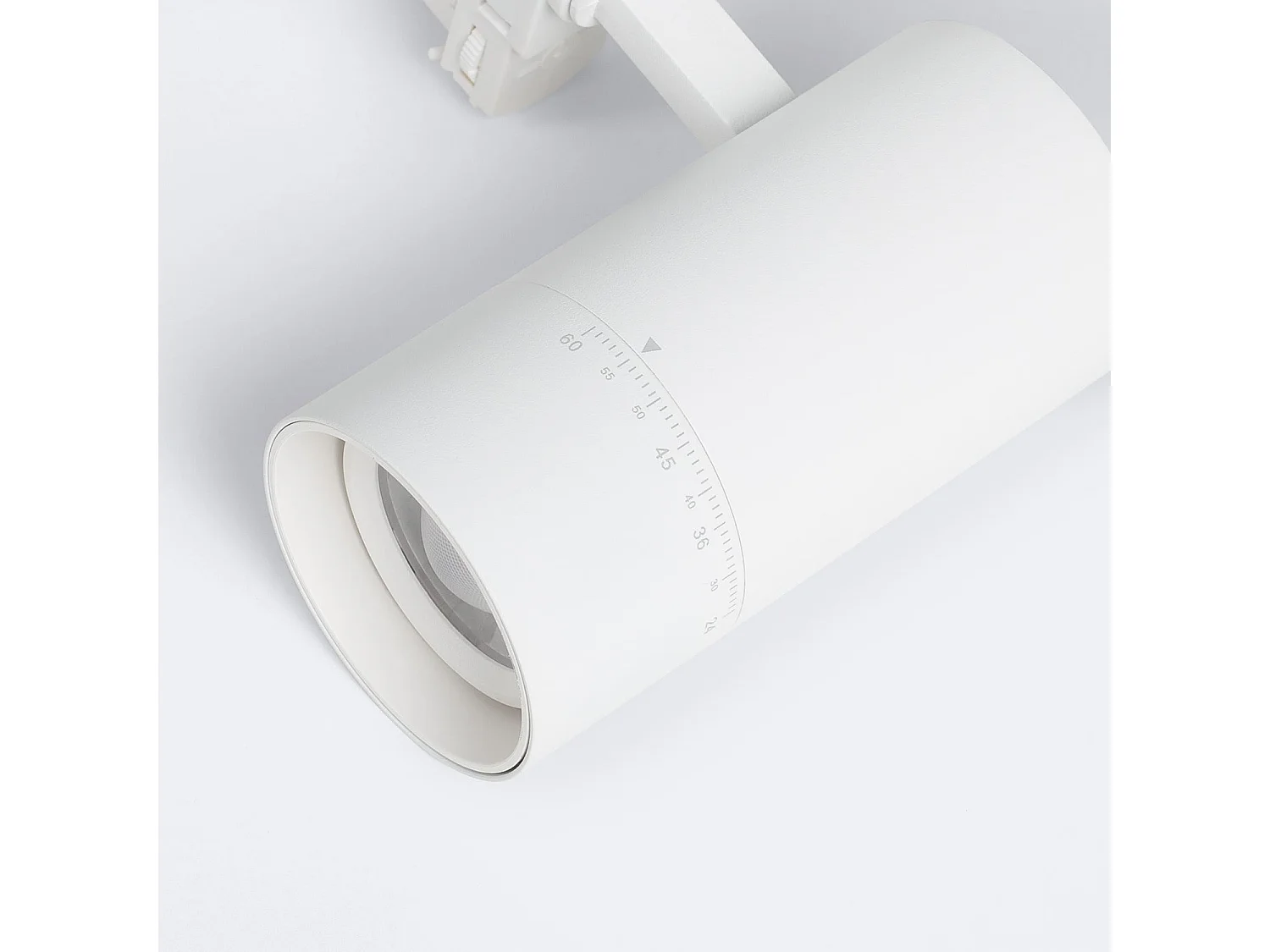 Spot LED sur Rail Triphasé 20W Wild CCT Sélectionnable Multi-Angle 24-60º Blanc