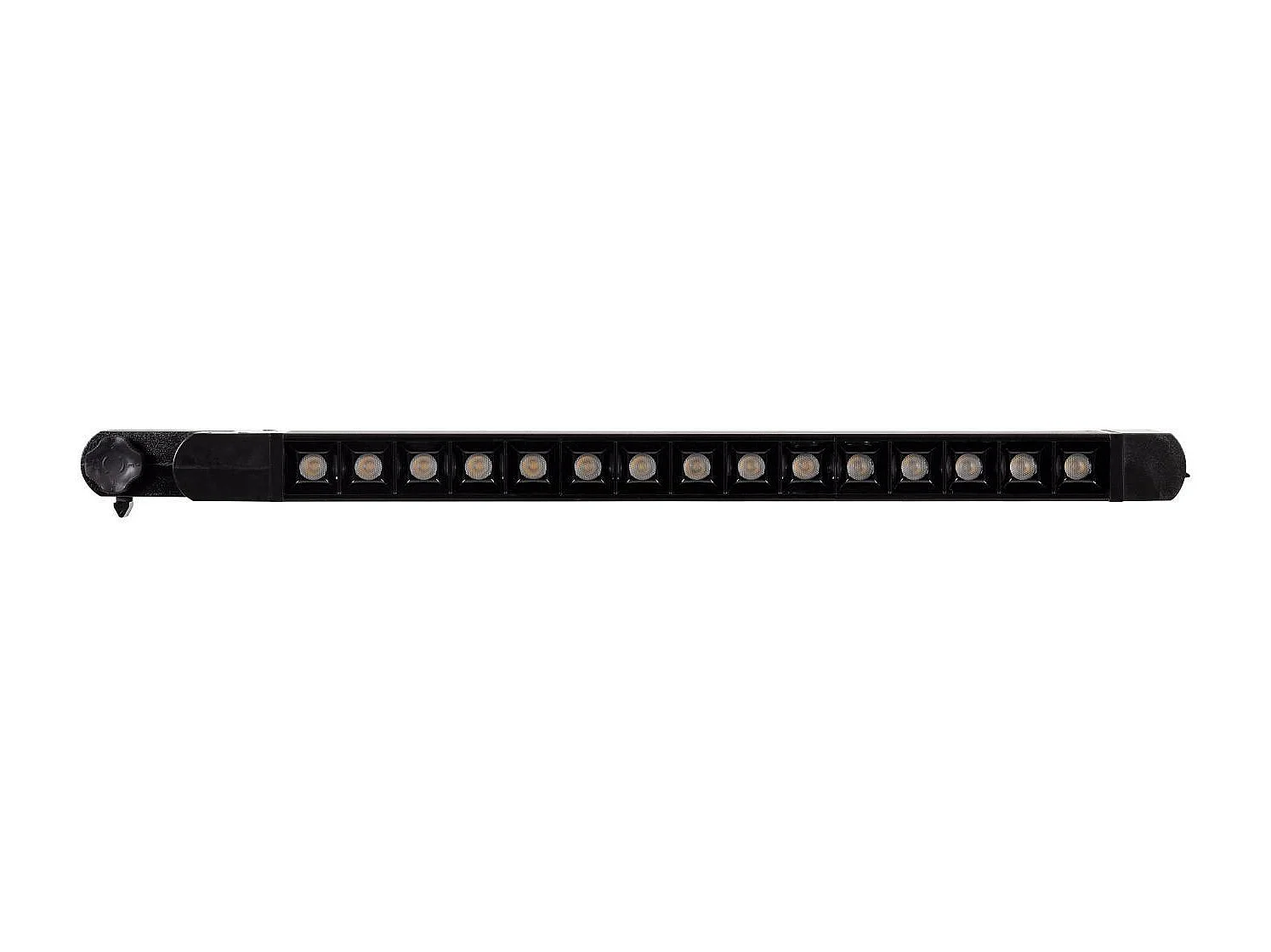 Spot Linéaire LED sur Rail Triphasé 15W UGR13  6000K Noir