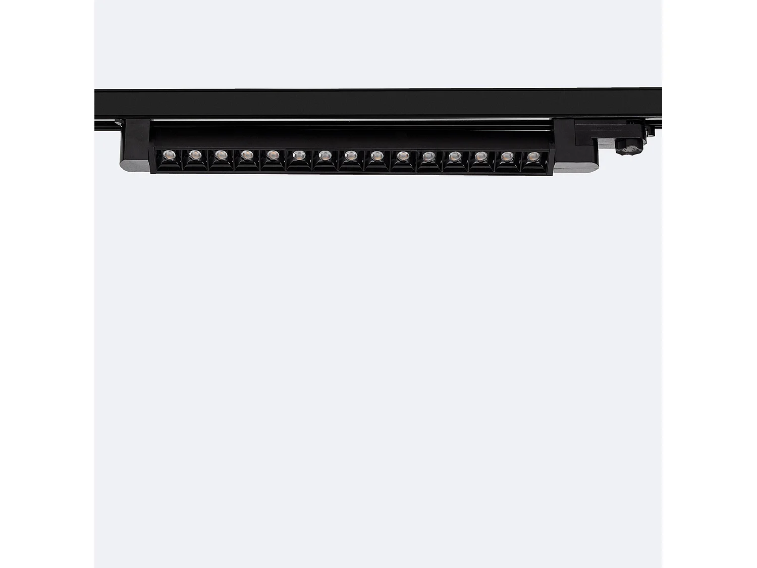 Spot Linéaire LED sur Rail Triphasé 15W UGR13  6000K Noir