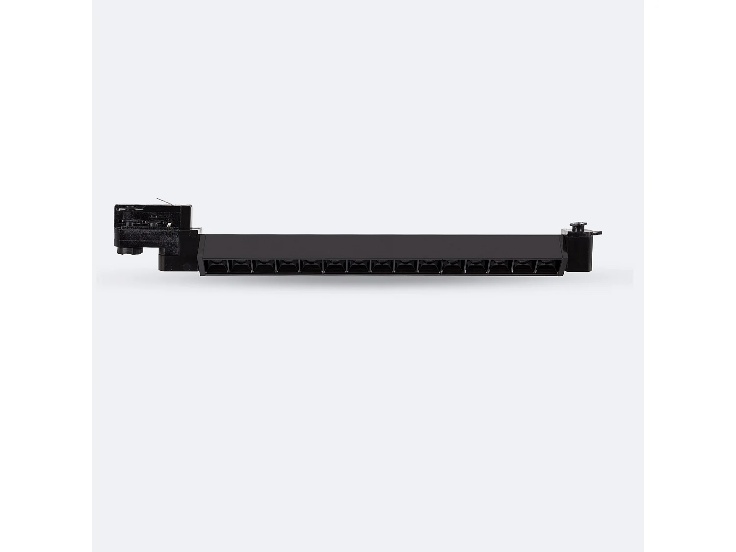 Spot Linéaire LED sur Rail Triphasé 15W UGR13  6000K Noir