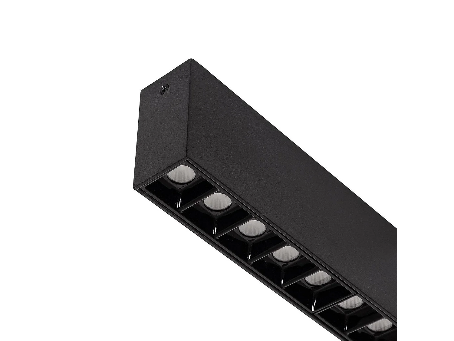 Spot Linéaire Optic LED en Saillie 400mm 24W CRI90 (UGR16) Blanc Neutre  4000K