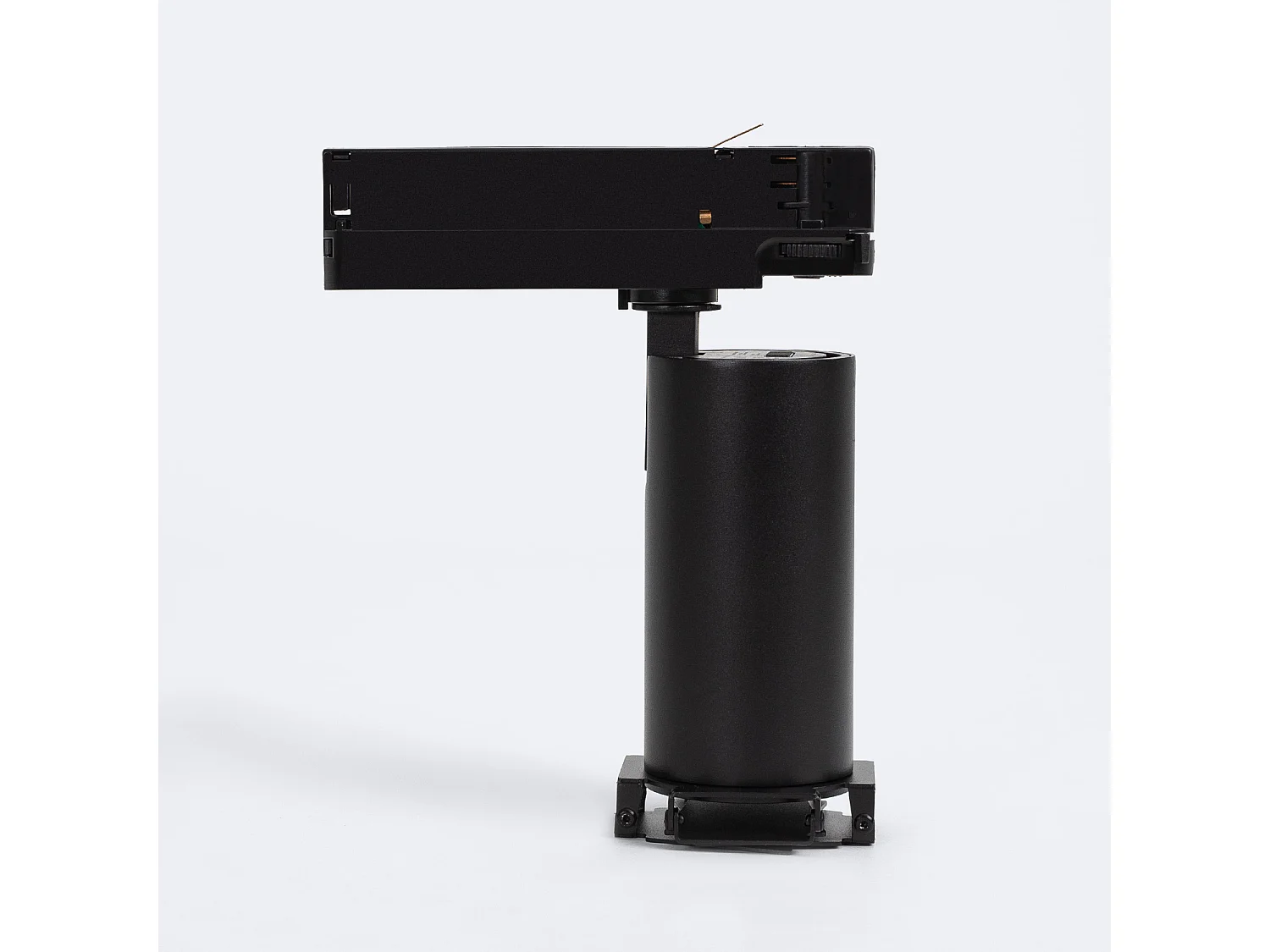 Spot LED Fasano Cinéma 20W CCT Sélectionnable pour Rail Triphasé Dimmable Noir 2700K - 3200K - 4000K Sélectionnable