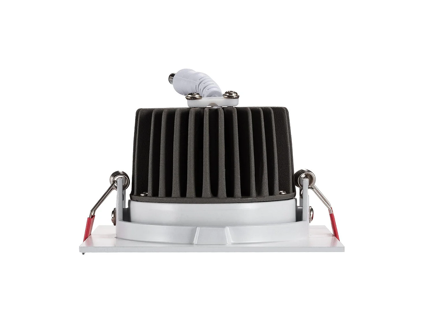 Spot Downlight LED 10W Carré Madison Coupe Ø 95 mm 3000K Blanc chaud