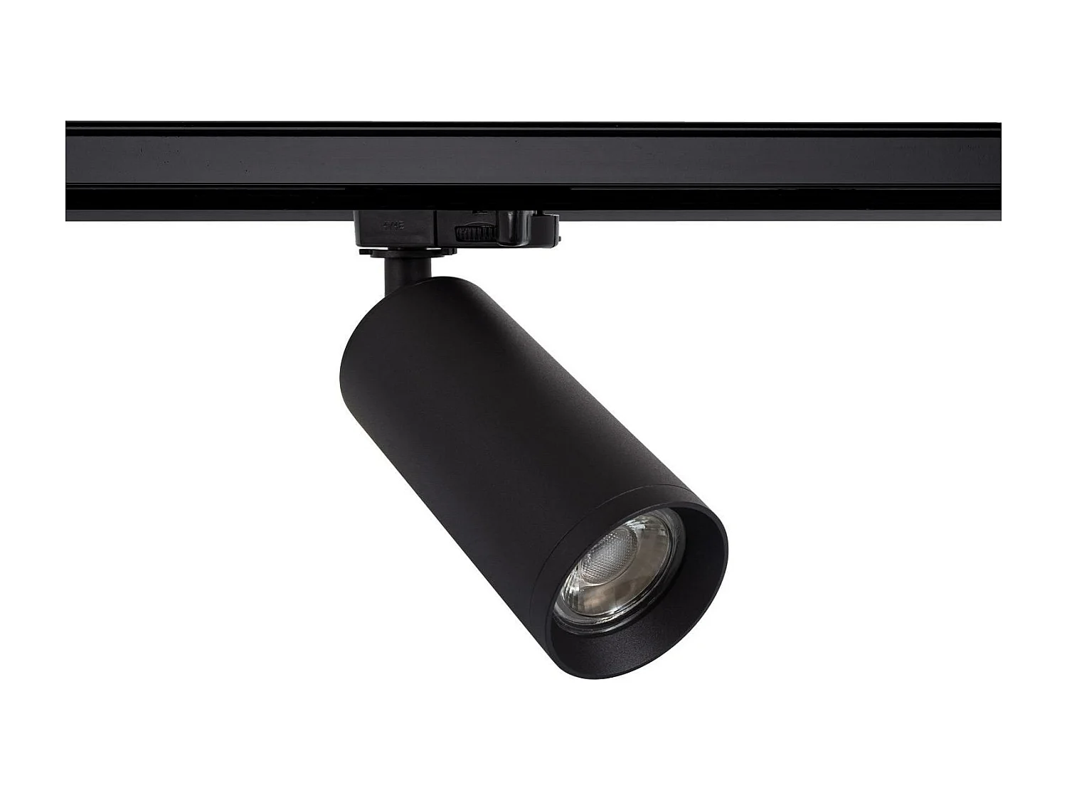 Spot à Douille sur Rail Triphasé Quartz pour Ampoule GU10 Argent