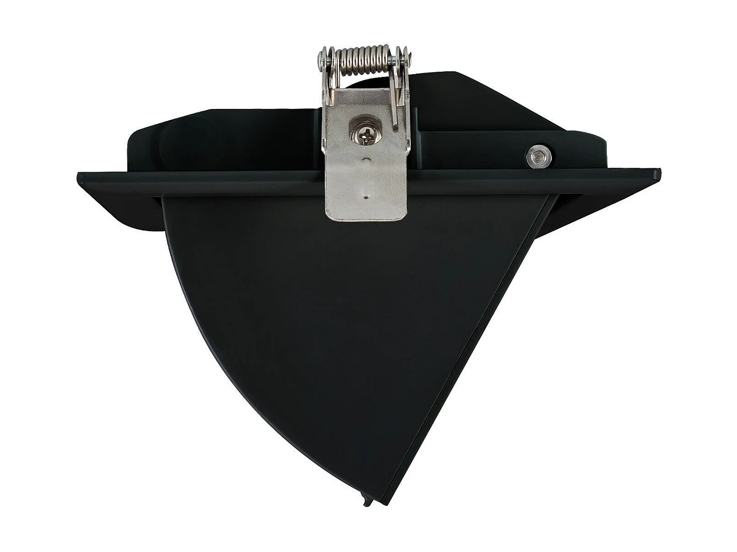 Spot Downlight LED 38W Rectangulaire Orientable  130 lm/W LIFUD Coupe 210x125 mm Noir Blanc Neutre  4000K