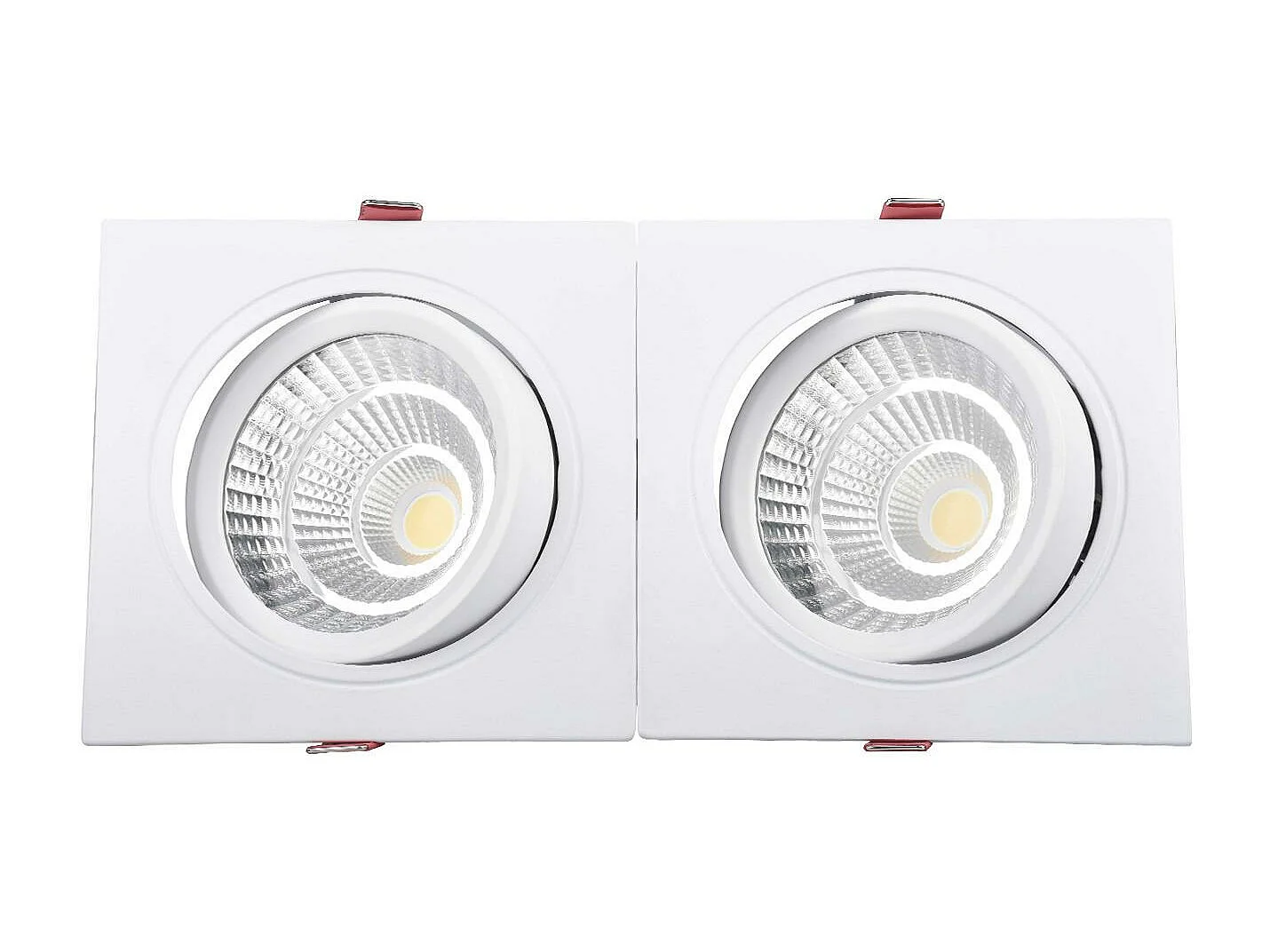 Spot Downlight LED 30W Rectangulaire Madison Coupe 260x120 mm 4000K Blanc neutre