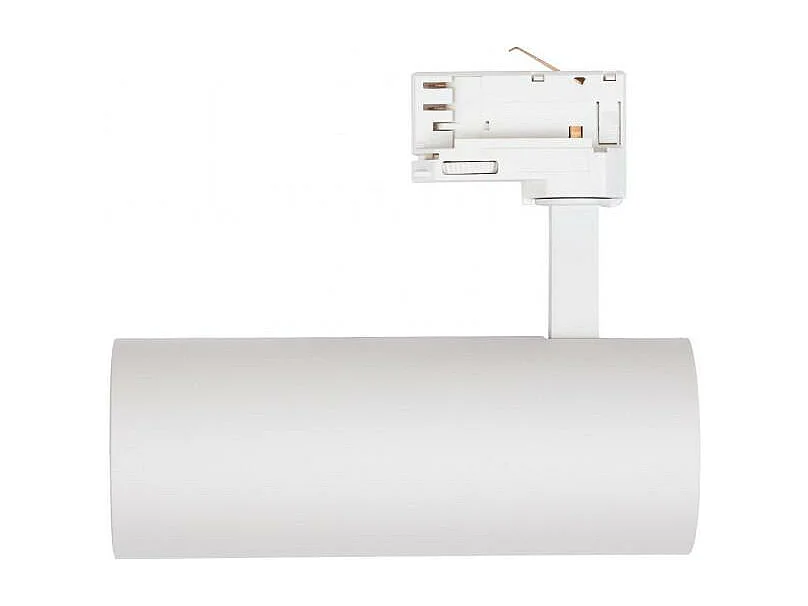 Spot LED sur Rail Triphasé 30W Bertha  Blanc 6000K Blanc froid